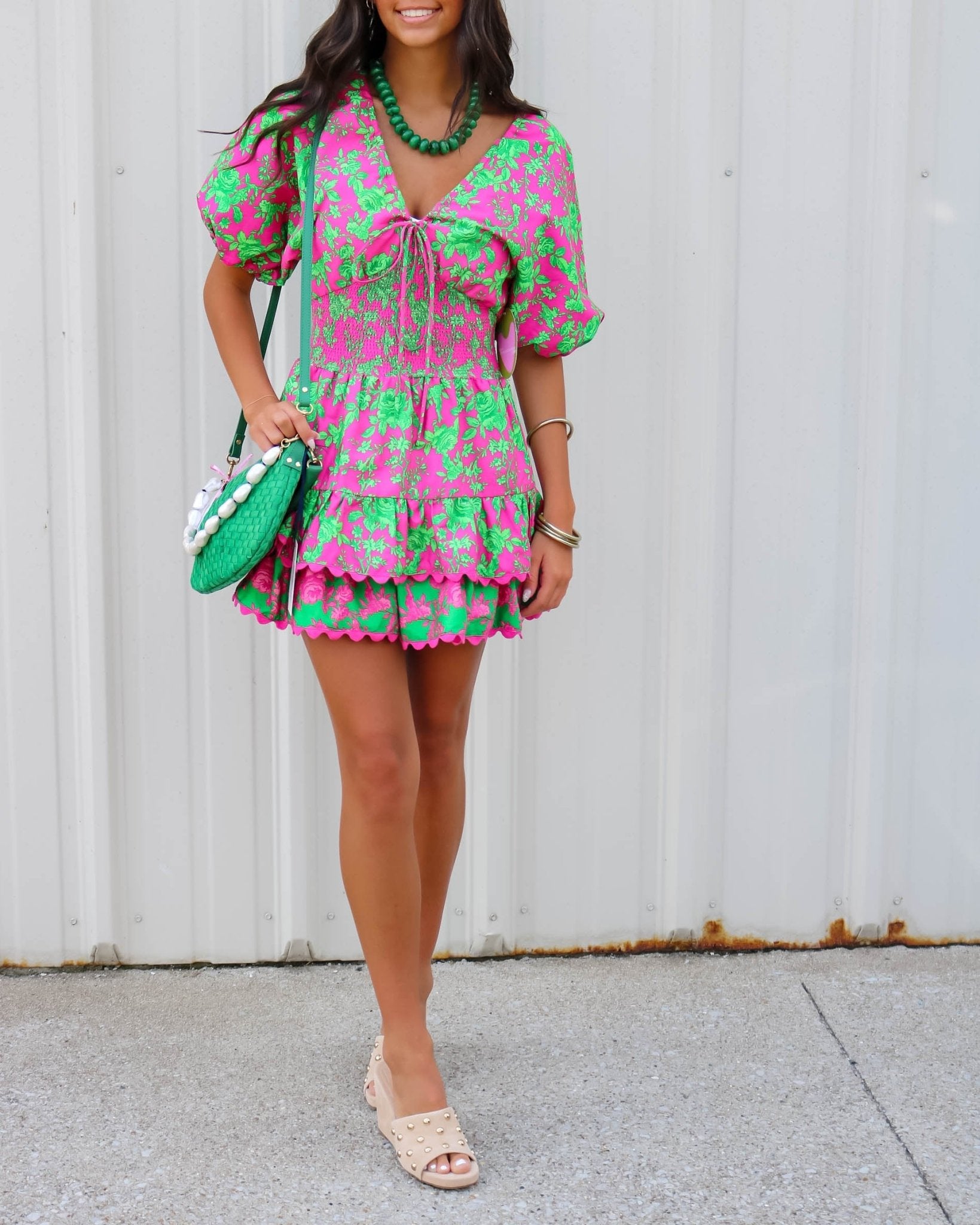 Tropically Bright Ruffles Romper - Olive You BoutiqueOLIVE YOU2333252601-416LRY