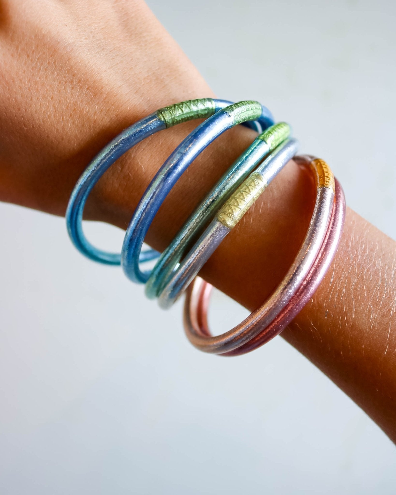 Mixed Bangle Stack - Olive You BoutiqueBudha Girl23185312.17