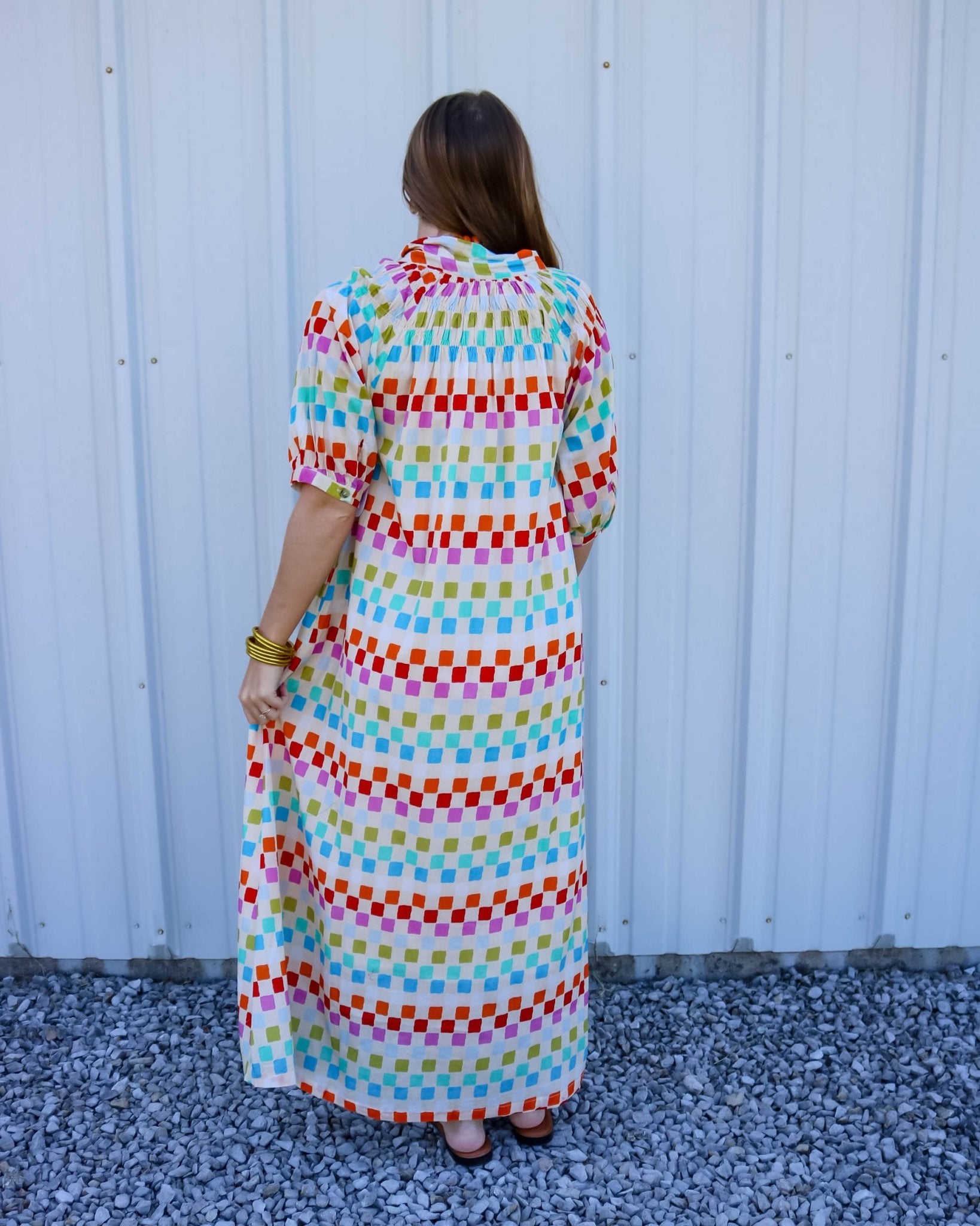 Geo Oasis Dress - Olive You BoutiqueSUNSHINE TIENDA234975DRE-OAS-PG