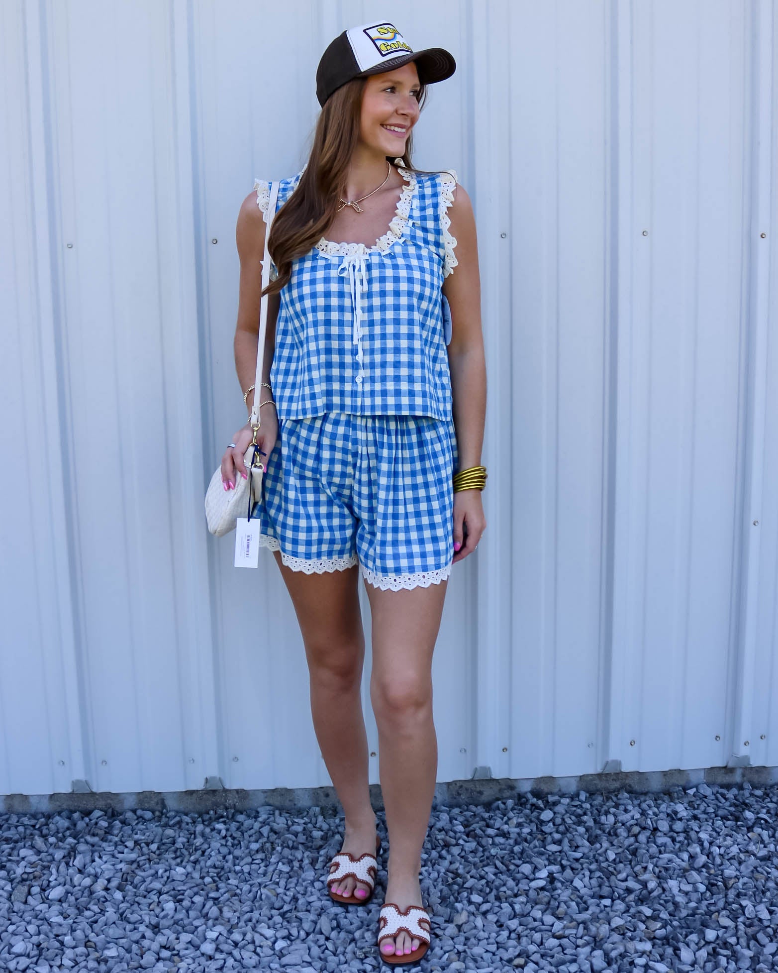 Gingham Birdie Top - Olive You BoutiqueSUNSHINE TIENDA234969TOP-BIR-BG
