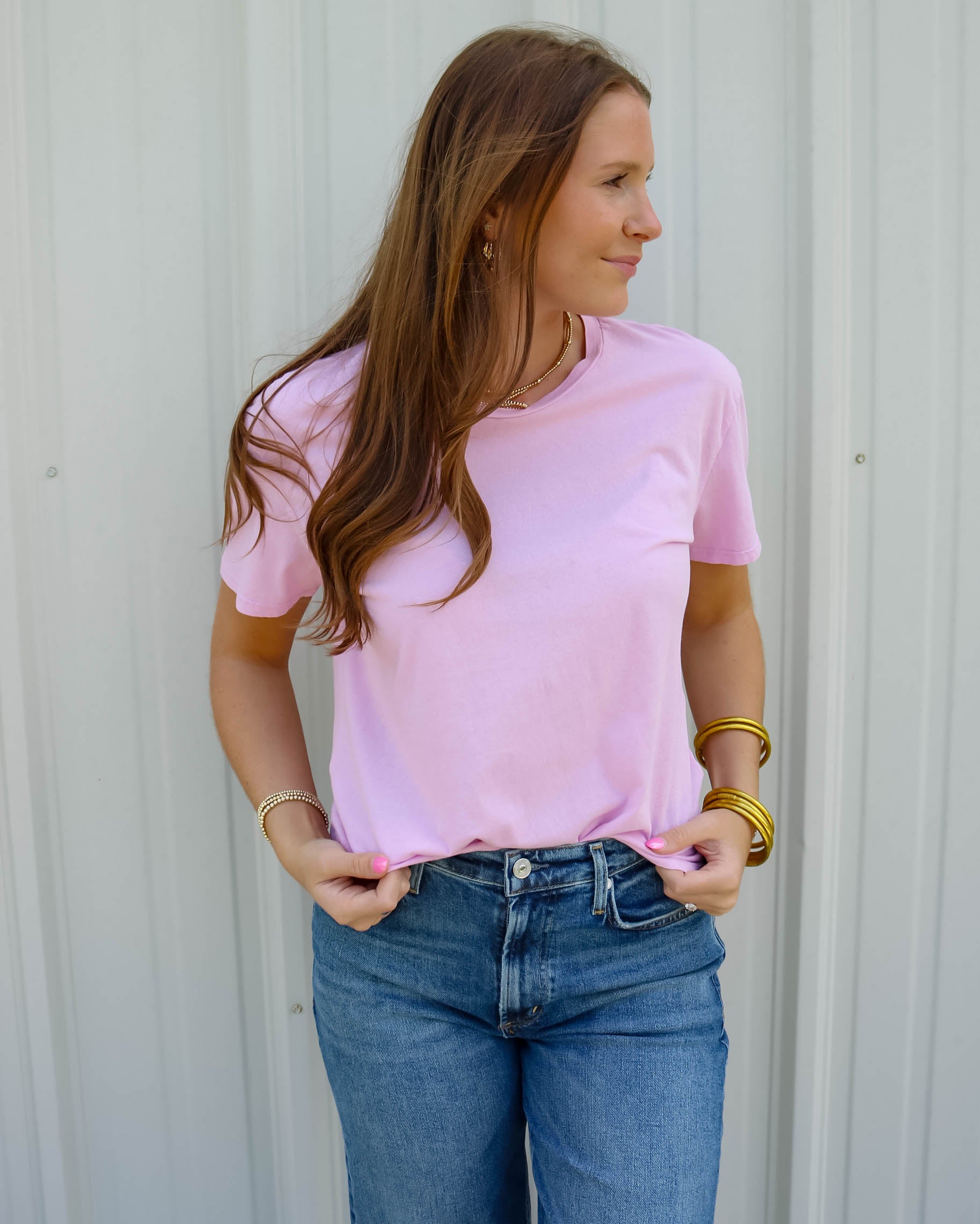 Cotton Boxy Crew Tee - Olive You BoutiquePERFECTWHITETEE227944T68-HARLEY