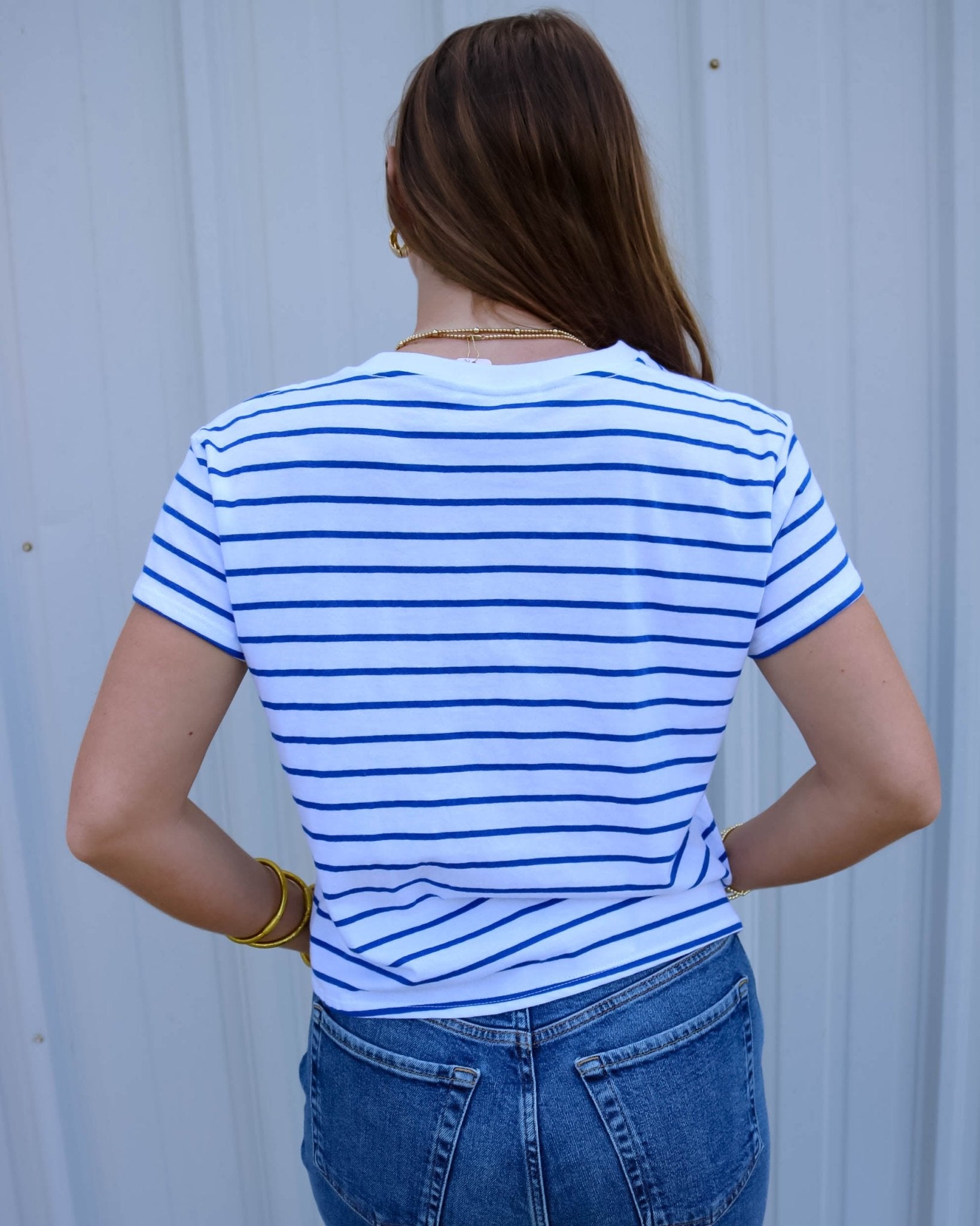 Jersey Stripe Boxy Crewneck Tee - Olive You BoutiquePERFECTWHITETEE227848T321-EVERETT