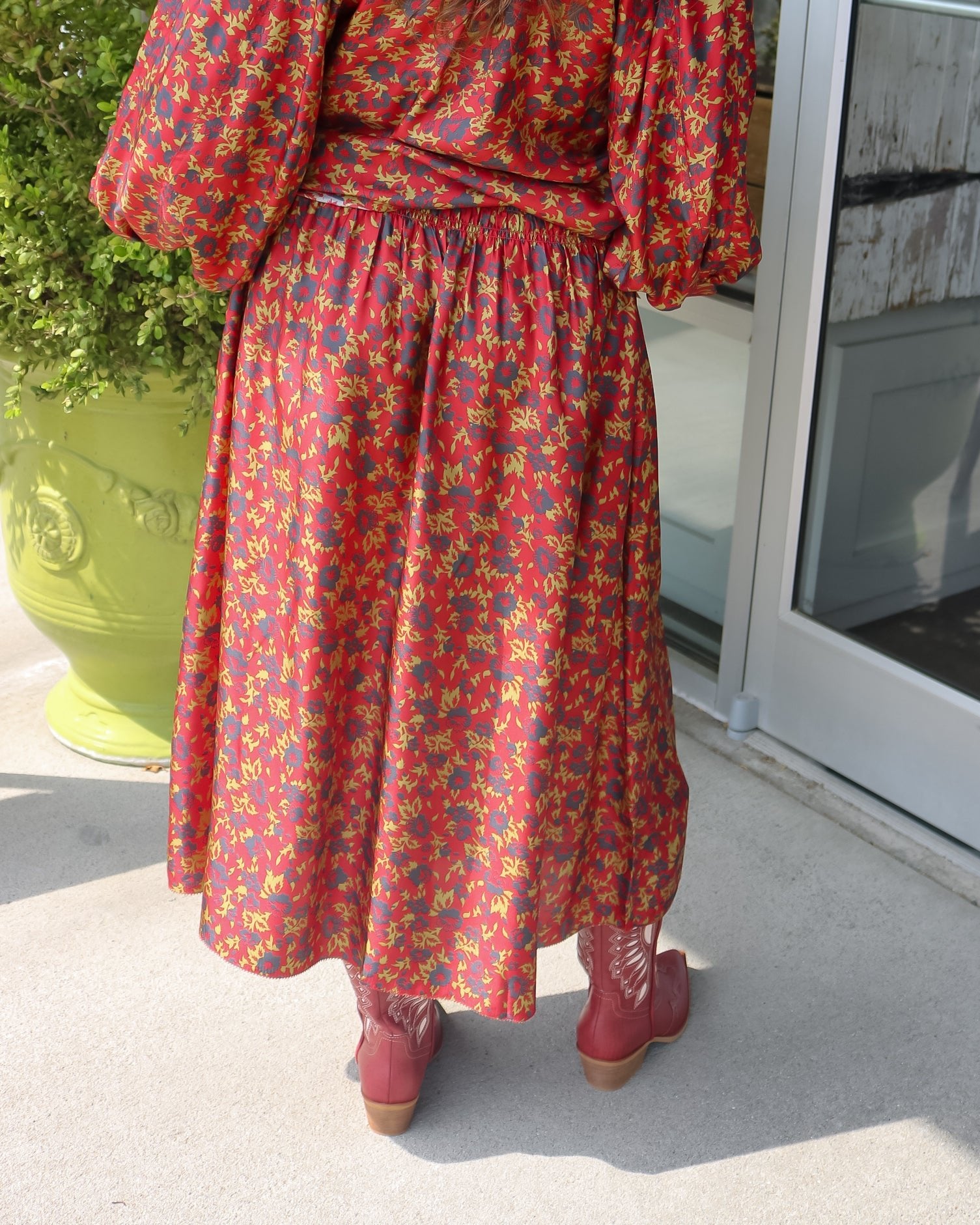The Canary Skirt- Guilded Poppy - Olive You BoutiqueTHE GREAT235915K123054