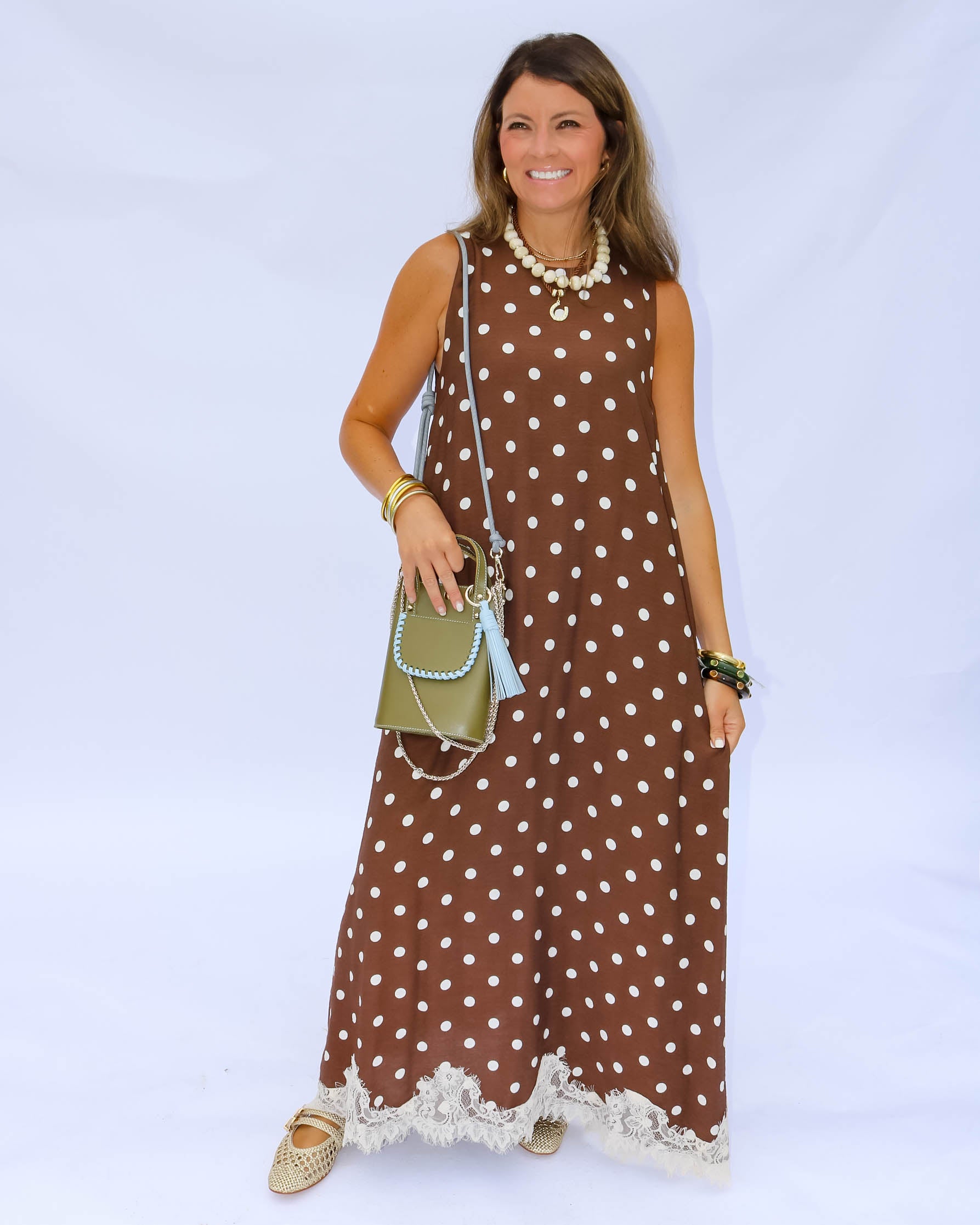 Dotted Lace Dress - Olive You BoutiqueOLIVE YOU235078D32169