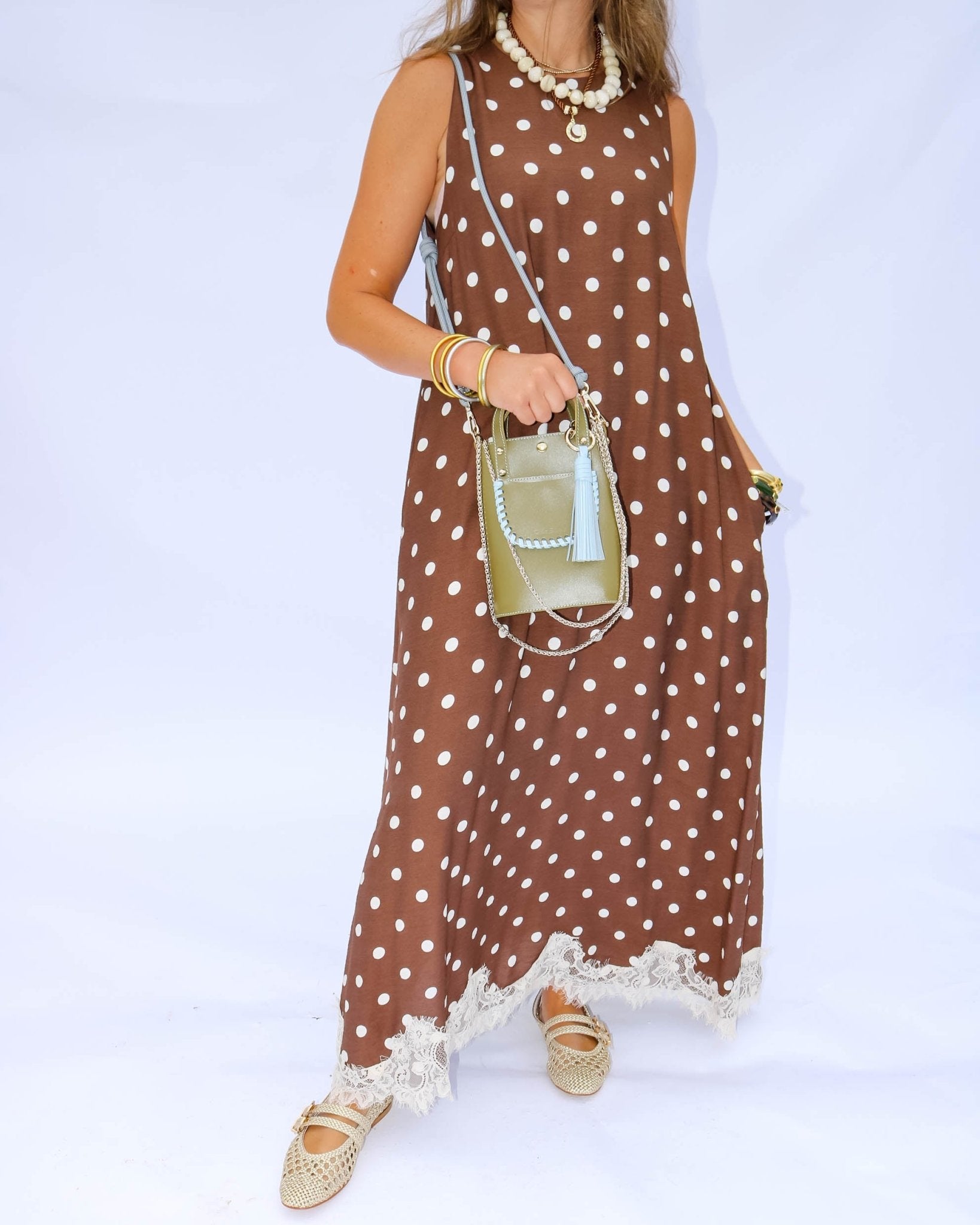 Dotted Lace Dress - Olive You BoutiqueOLIVE YOU235078D32169