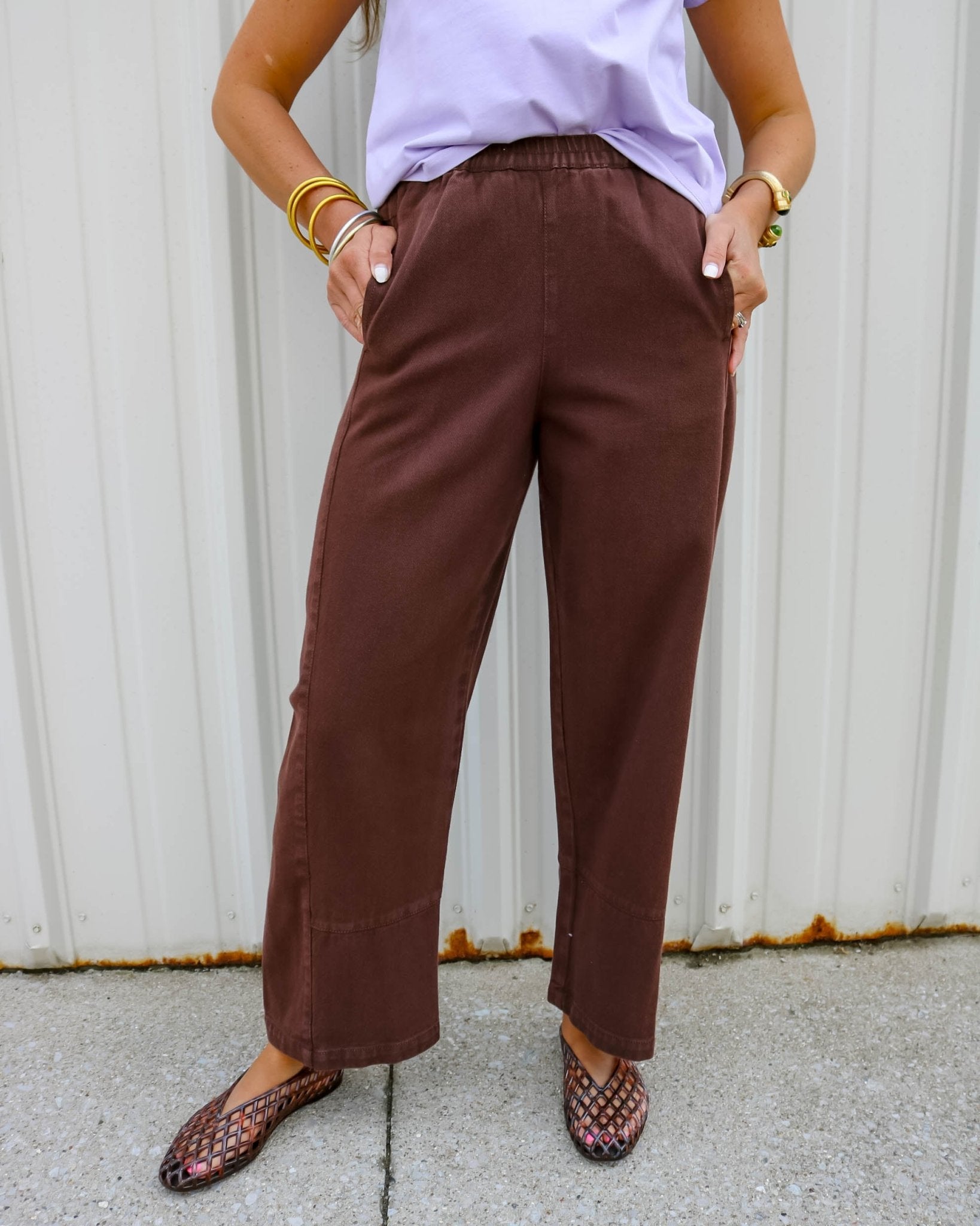 Barrel Leg Pant - Olive You BoutiqueIVY JANE231165221143