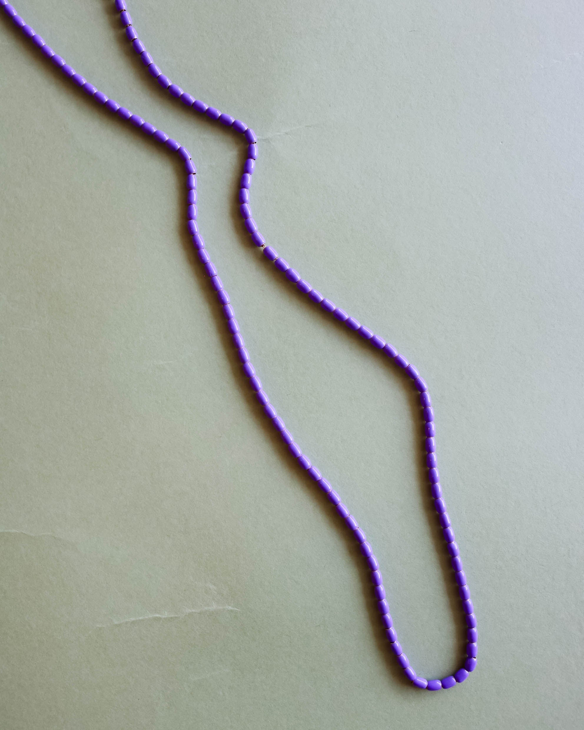 Enamel Barrel Chain Necklace 24" - Olive You BoutiqueClare V.230990CVJ1000809