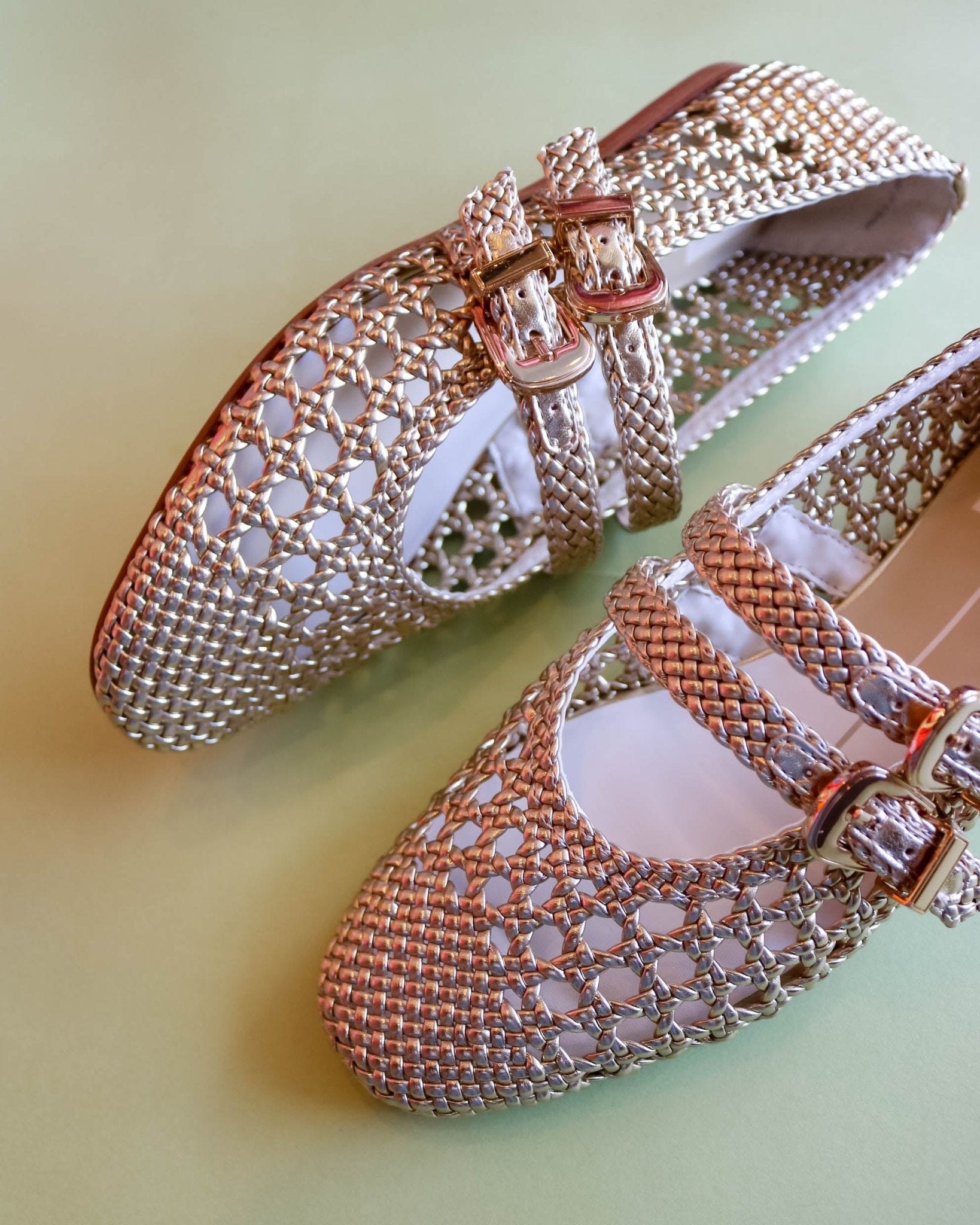 Baylee Woven Ballet Flats - Olive You BoutiqueDOLCE VITA235490BAILEY WOVEN