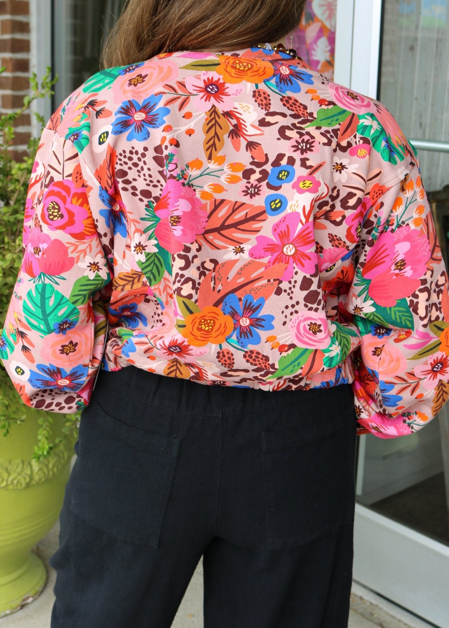Rich Floral Crew Sweatshirt - Olive You BoutiqueIVY JANE231259921011