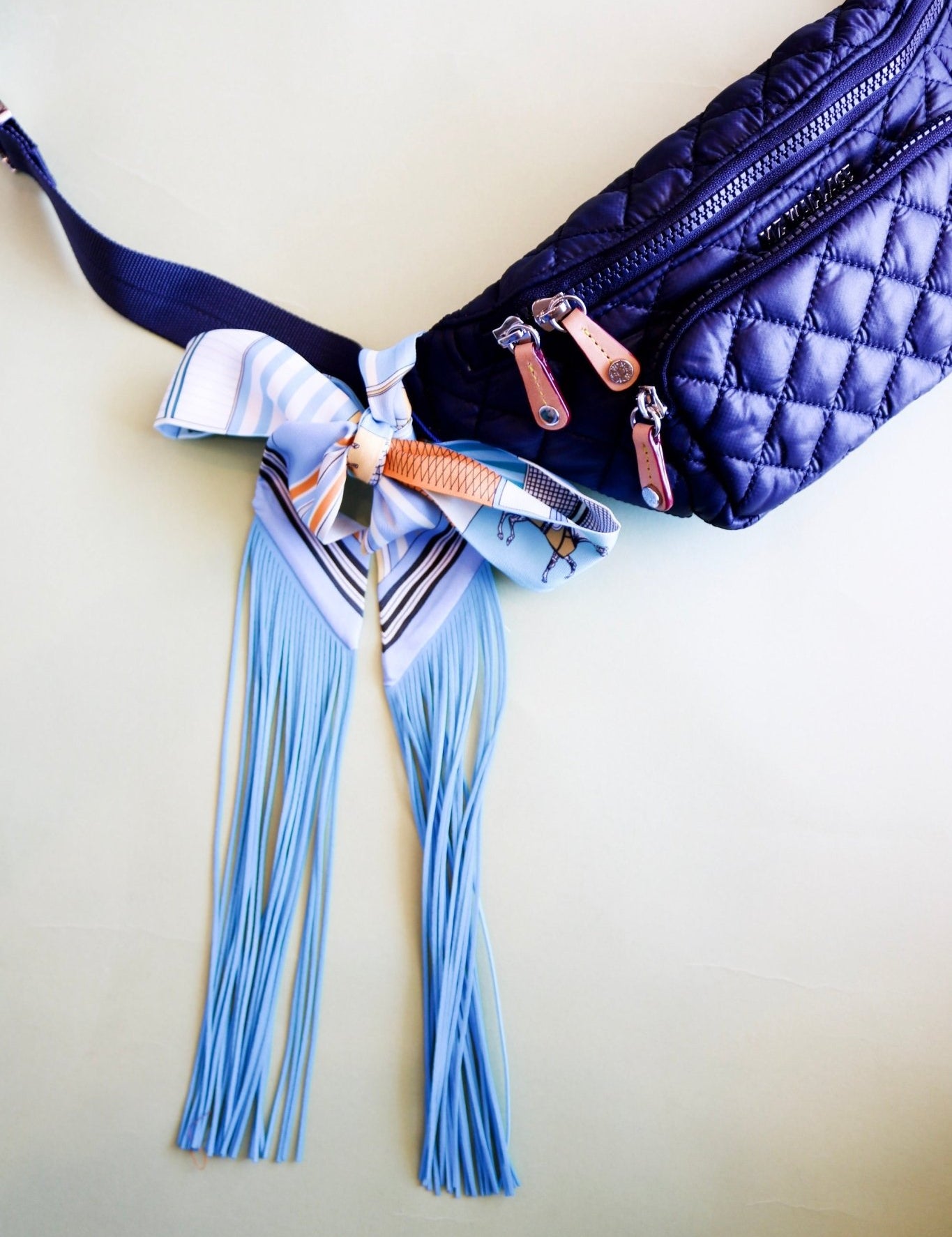 Frilly Scarf - Blue Horse - Olive You BoutiqueGemelli235719Frilly Scarf - Blue Horse