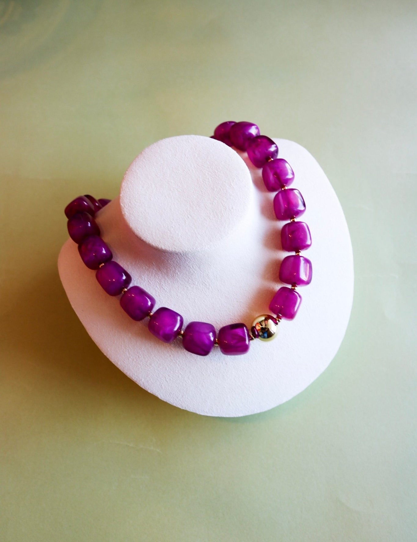 Preston Necklace - Magenta - Olive You BoutiqueGemelli235685Preston - Magenta