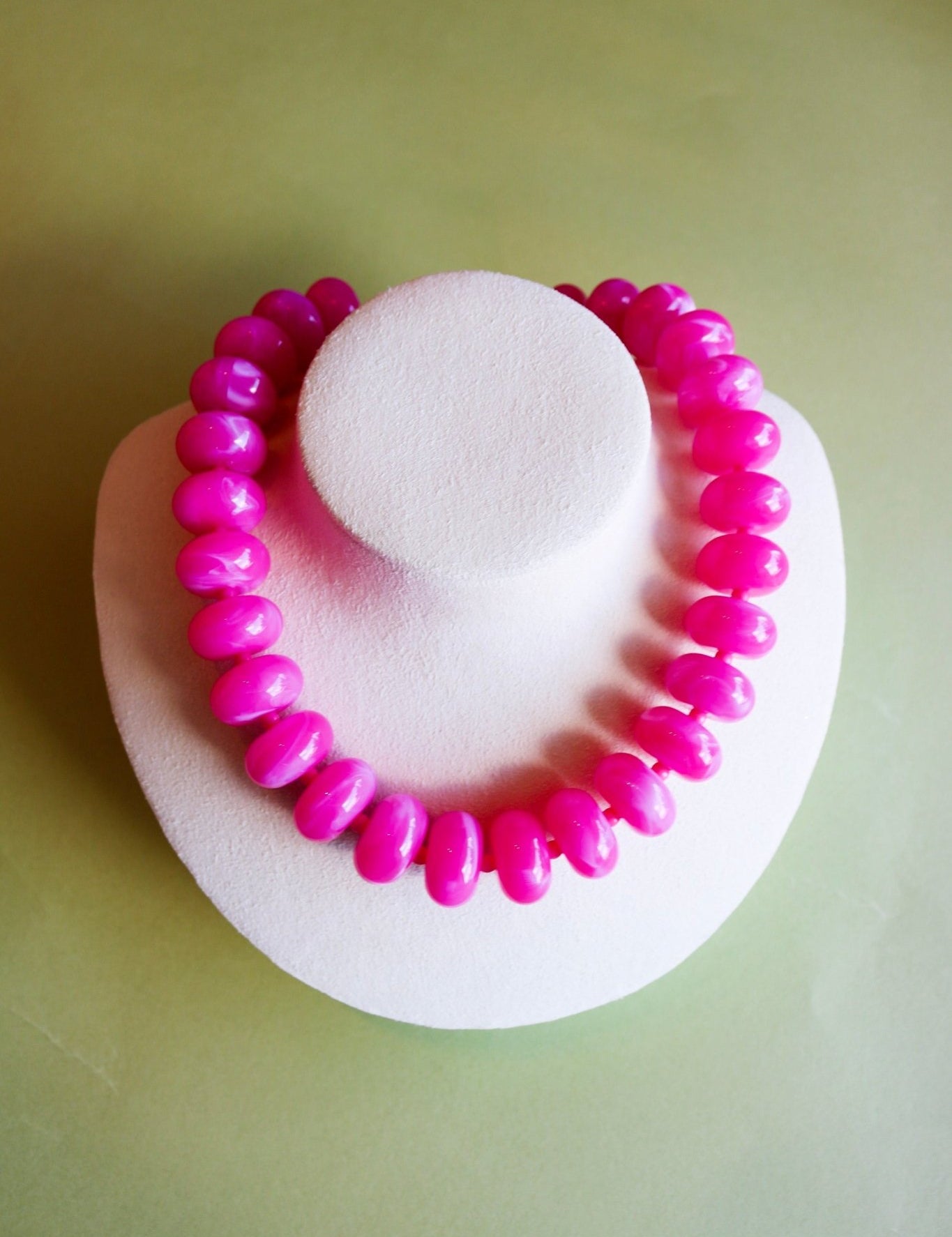 Marlan Necklace - Hot Pink - Olive You BoutiqueGemelli235713Marlan - Hot Pink