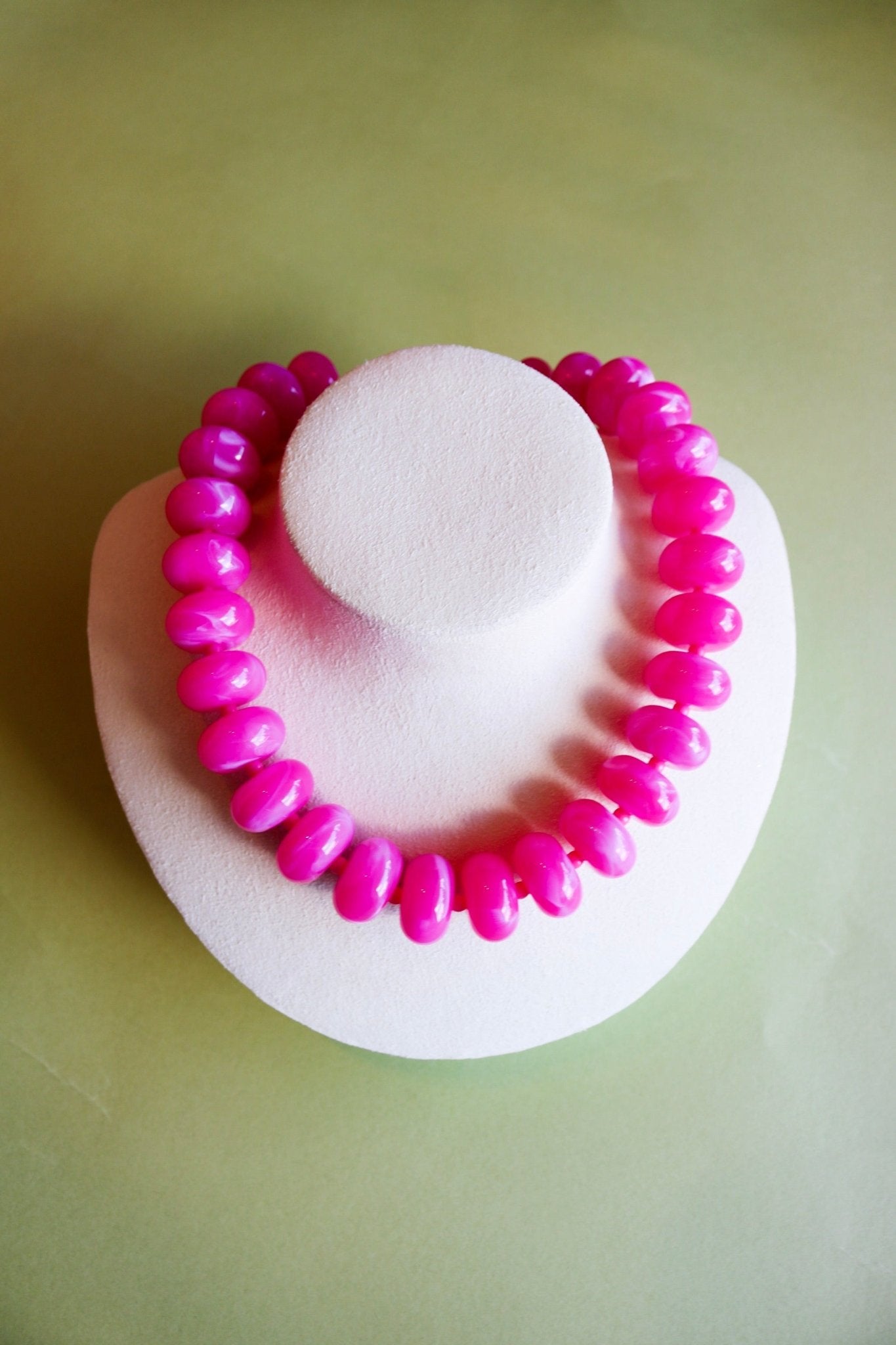 Marlan Necklace - Hot Pink - Olive You BoutiqueGemelli235713Marlan - Hot Pink