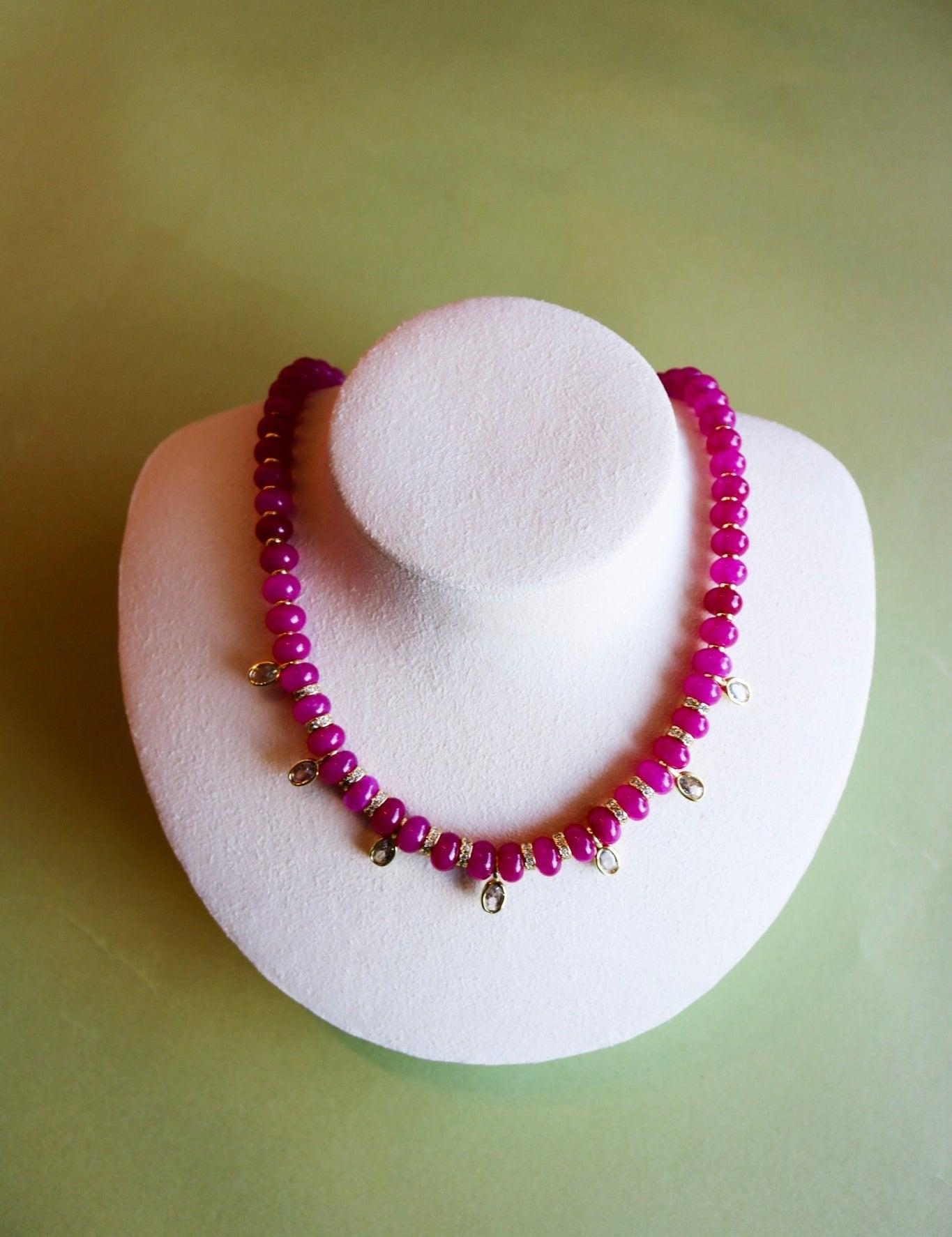 Charles Jupiter Necklace - Hot Pink - Olive You BoutiqueGemelli235695Jupiter - Hot Pink