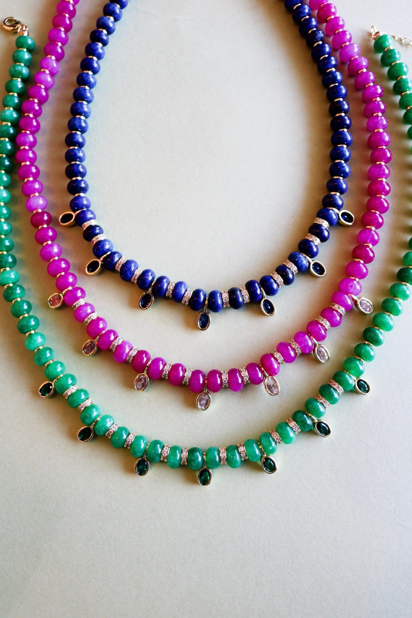 Jupiter Necklace - Navy - Olive You BoutiqueGemelli235696Jupiter - Navy