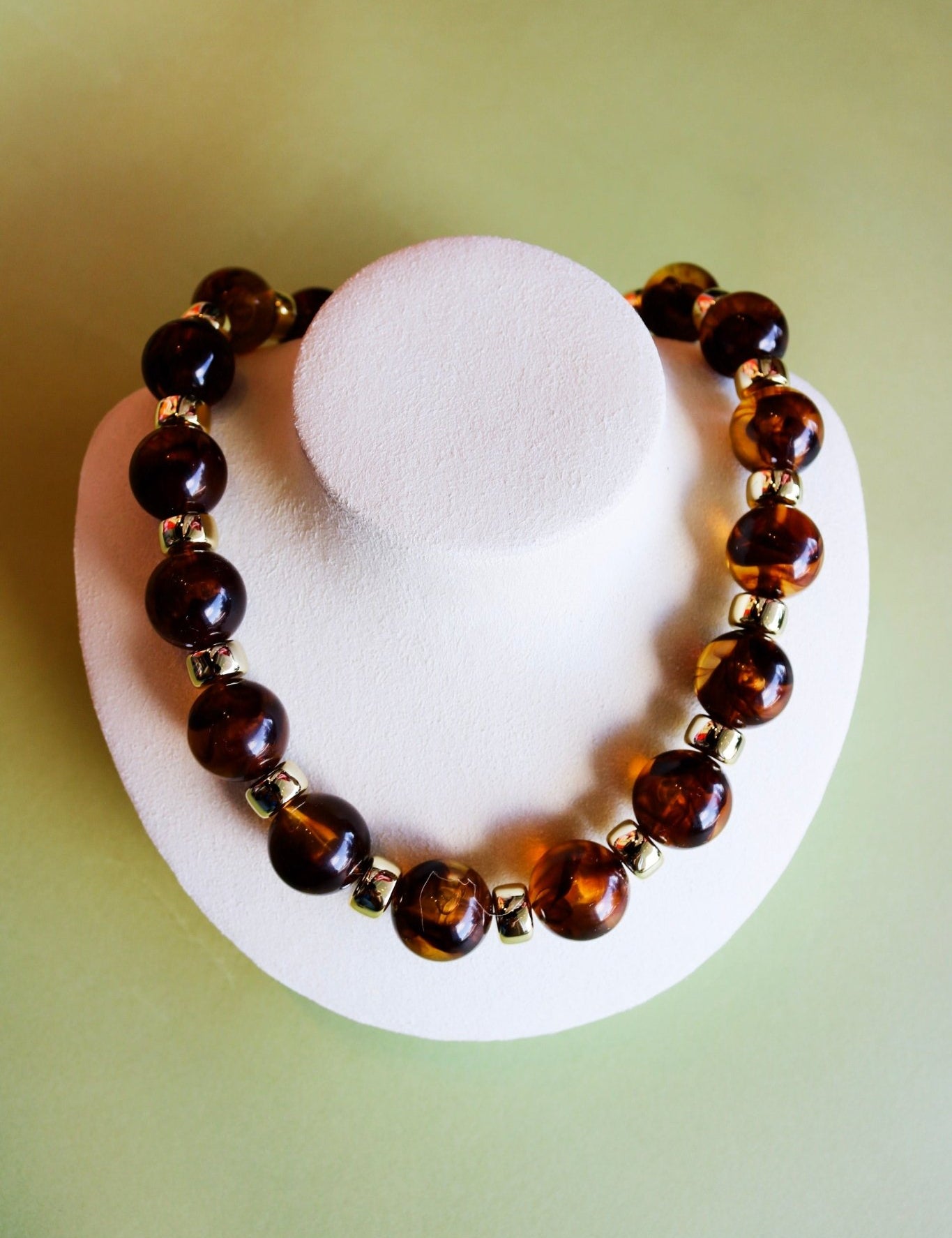 Jessica Beaded Necklace - Tortoise - Olive You BoutiqueGemelli235709Jessica - Tortoise