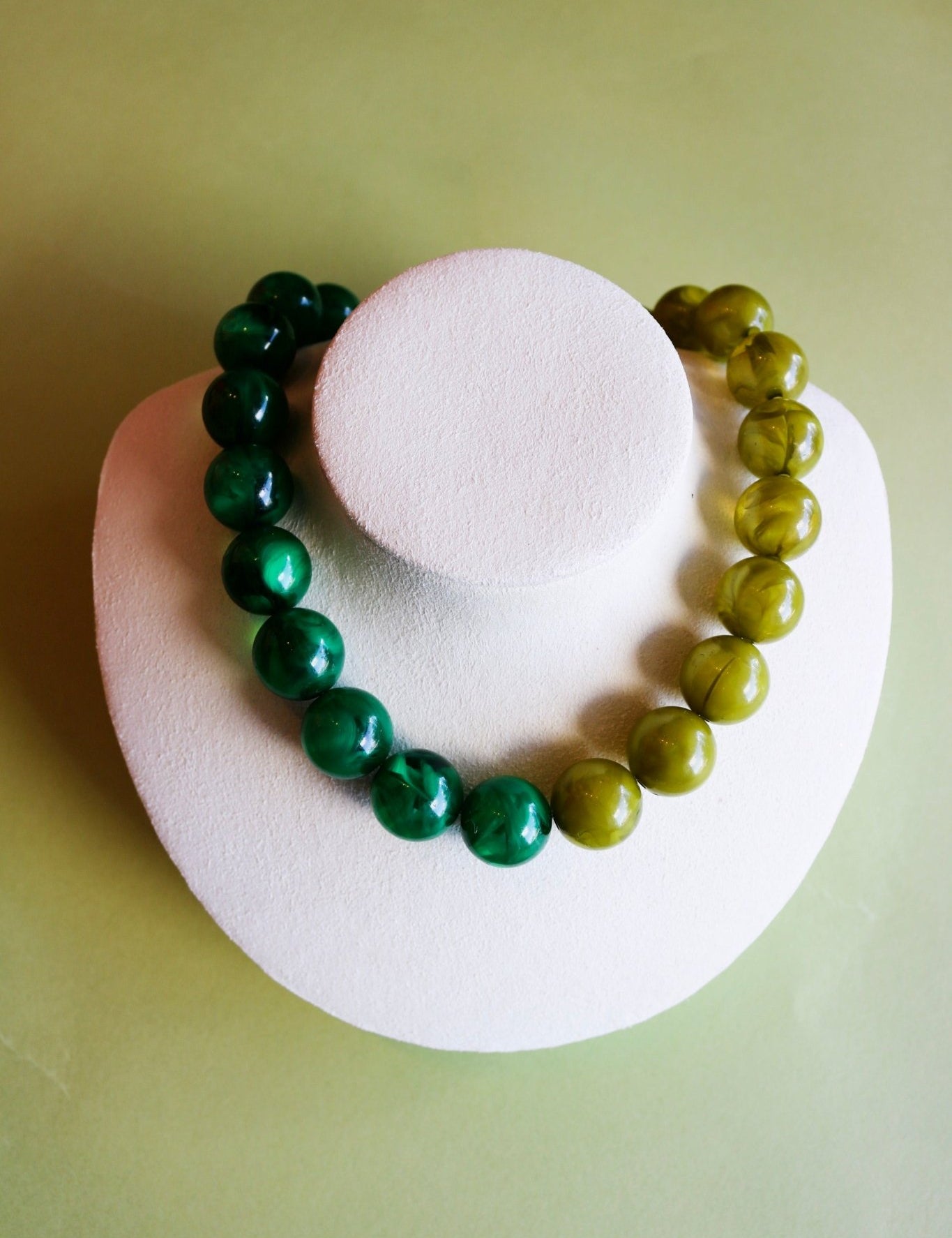 Wrenley 2 Tone Necklace - Chartreuse - Olive You BoutiqueGemelli235711Wrenley - 2T Chartreuse