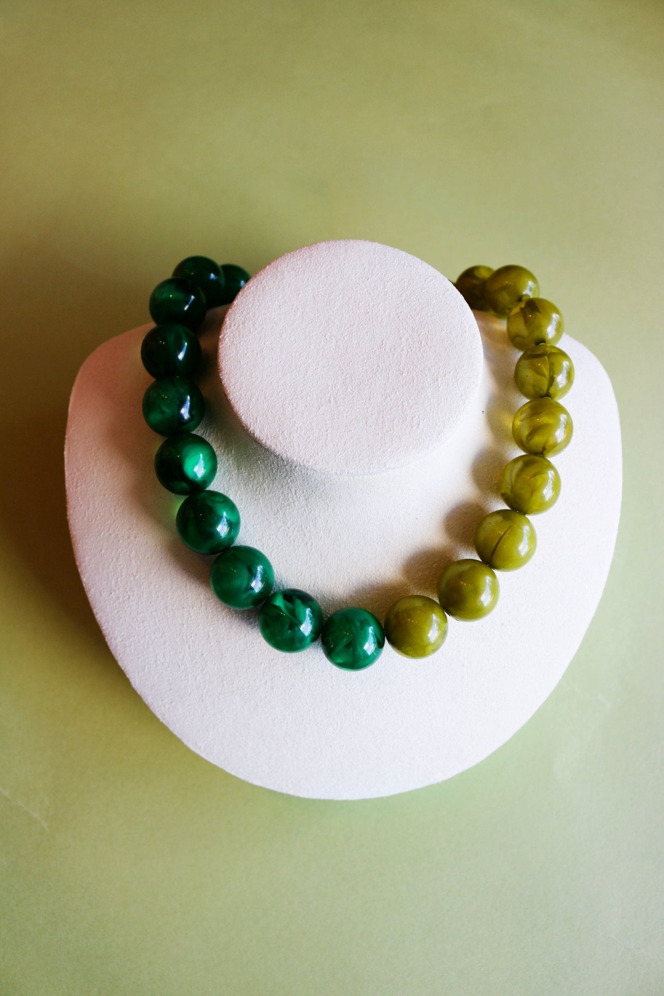 Wrenley 2 Tone Necklace - Chartreuse - Olive You BoutiqueGemelli235711Wrenley - 2T Chartreuse