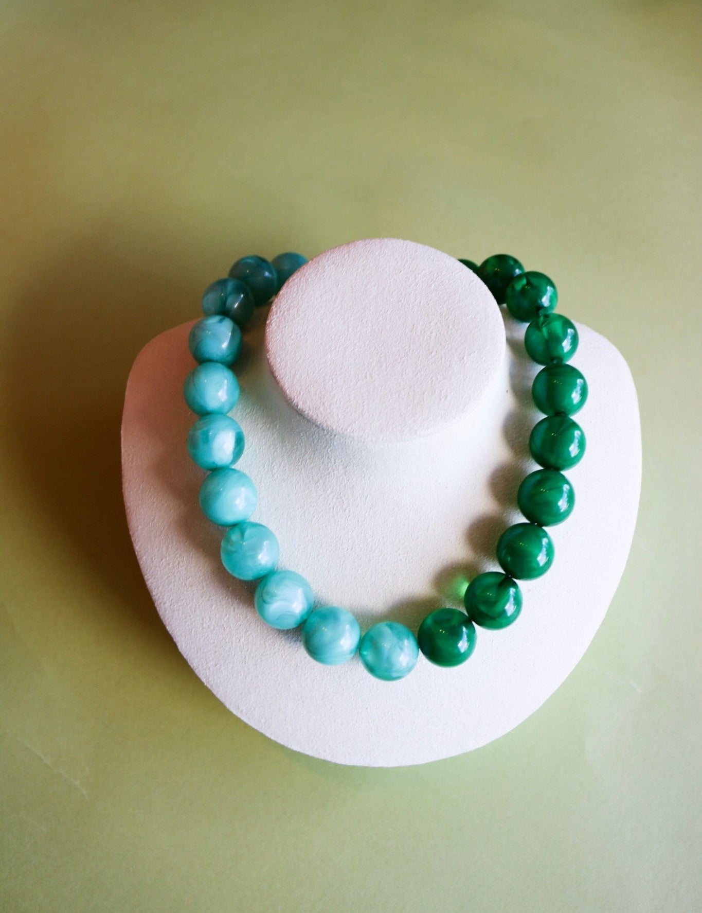 Wrenley 2 Tone Necklace - Green - Olive You BoutiqueGemelli235710Wrenley - 2T Green