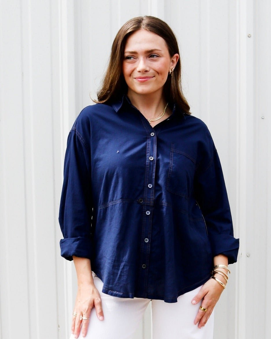 Logan Shirt - Olive You BoutiqueXIRENA232799X5CTP091
