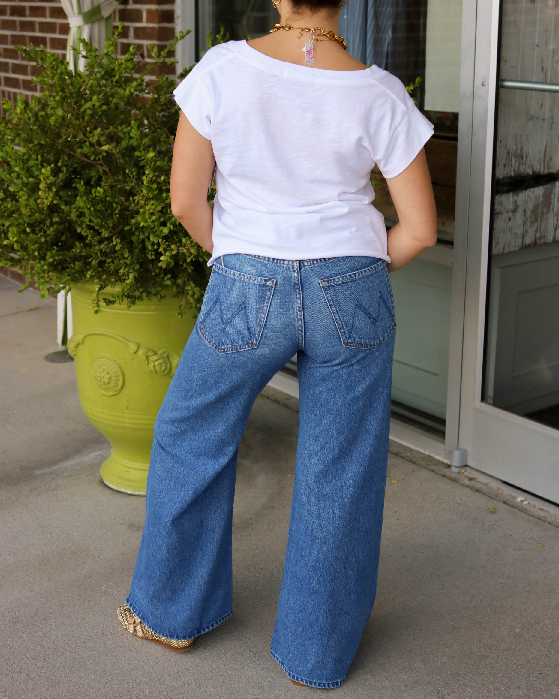 Lil Lemon Twist Skimp - Olive You BoutiqueMOTHER DENIM232699P1355-1321