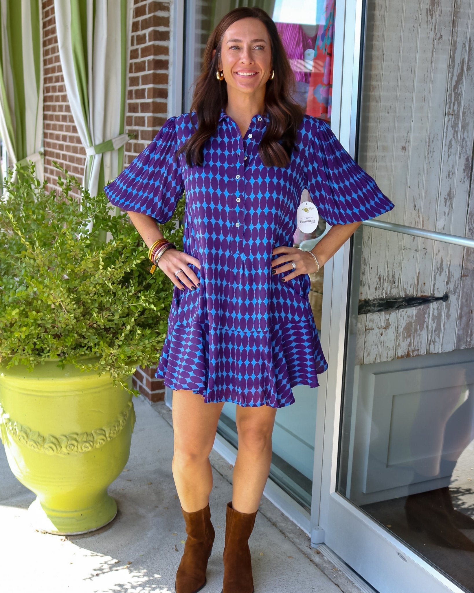Shift Swing Hem Dress - Olive You BoutiqueUNCLE FRANK23413473703