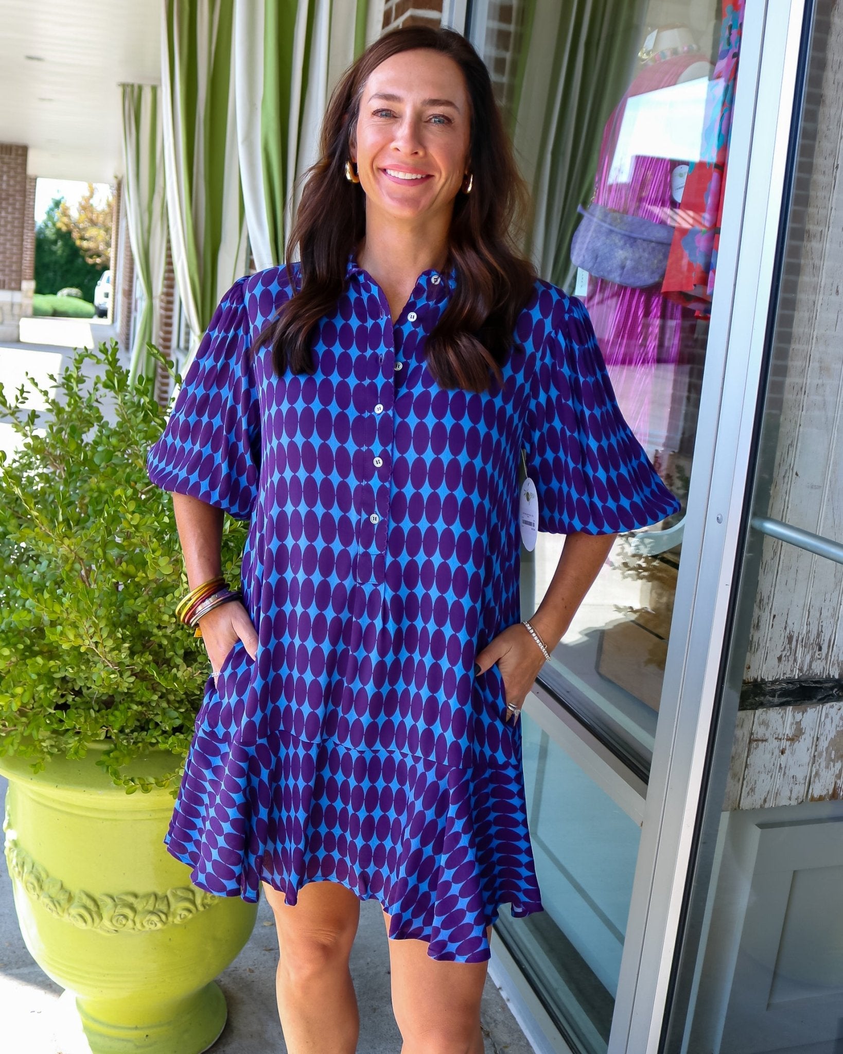 Shift Swing Hem Dress - Olive You BoutiqueUNCLE FRANK23413473703