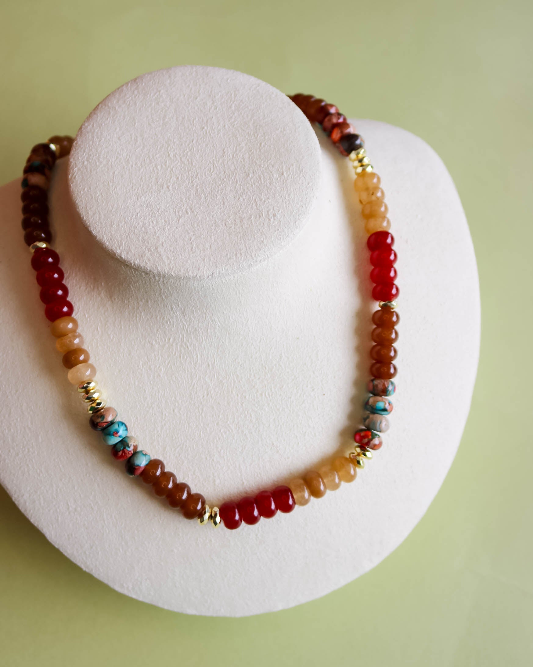 Rainbow Beaded Necklace - Olive You BoutiqueGemelli235808Kerry Necklace
