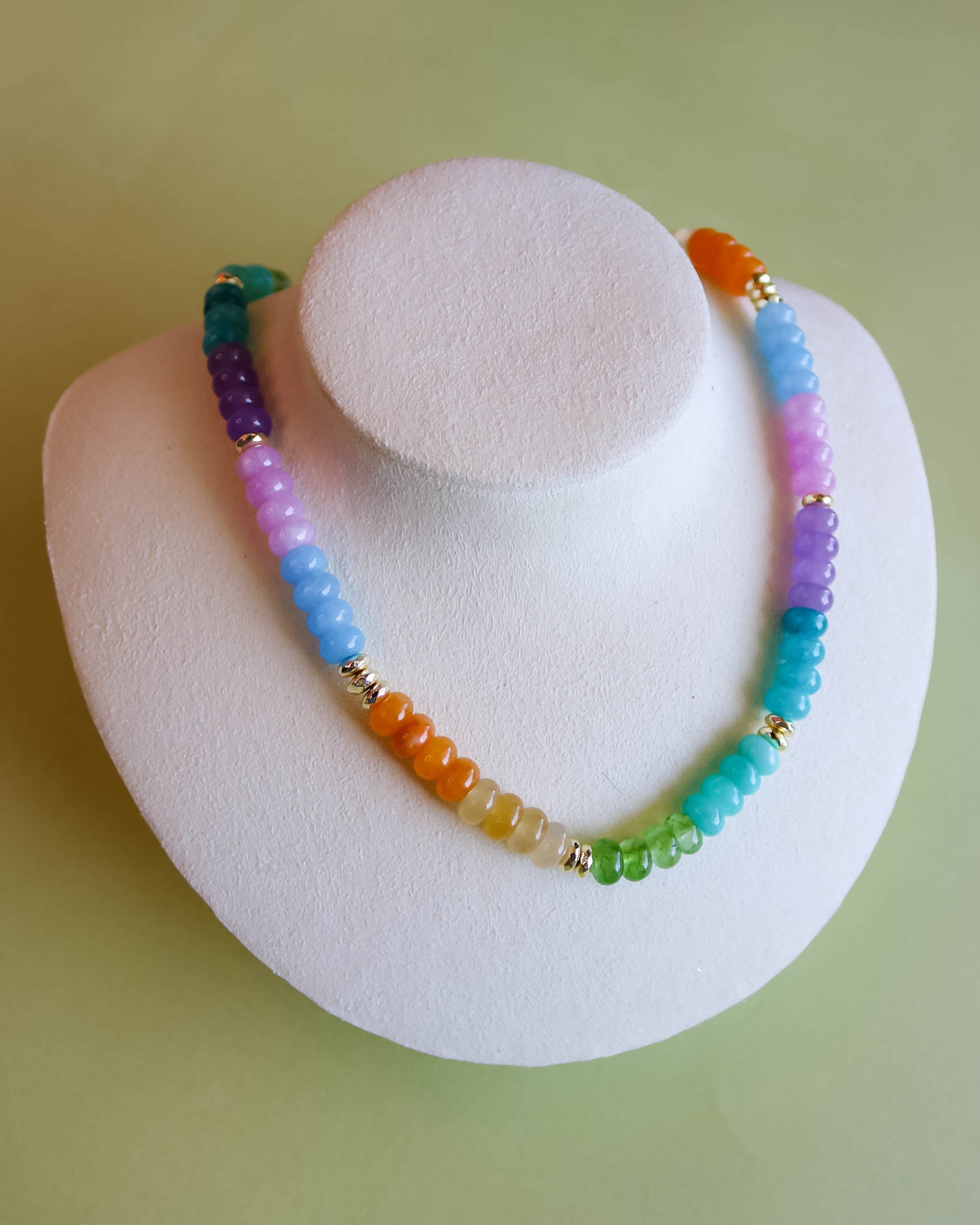Rainbow Beaded Necklace - Olive You BoutiqueGemelli232174Kerry Necklace