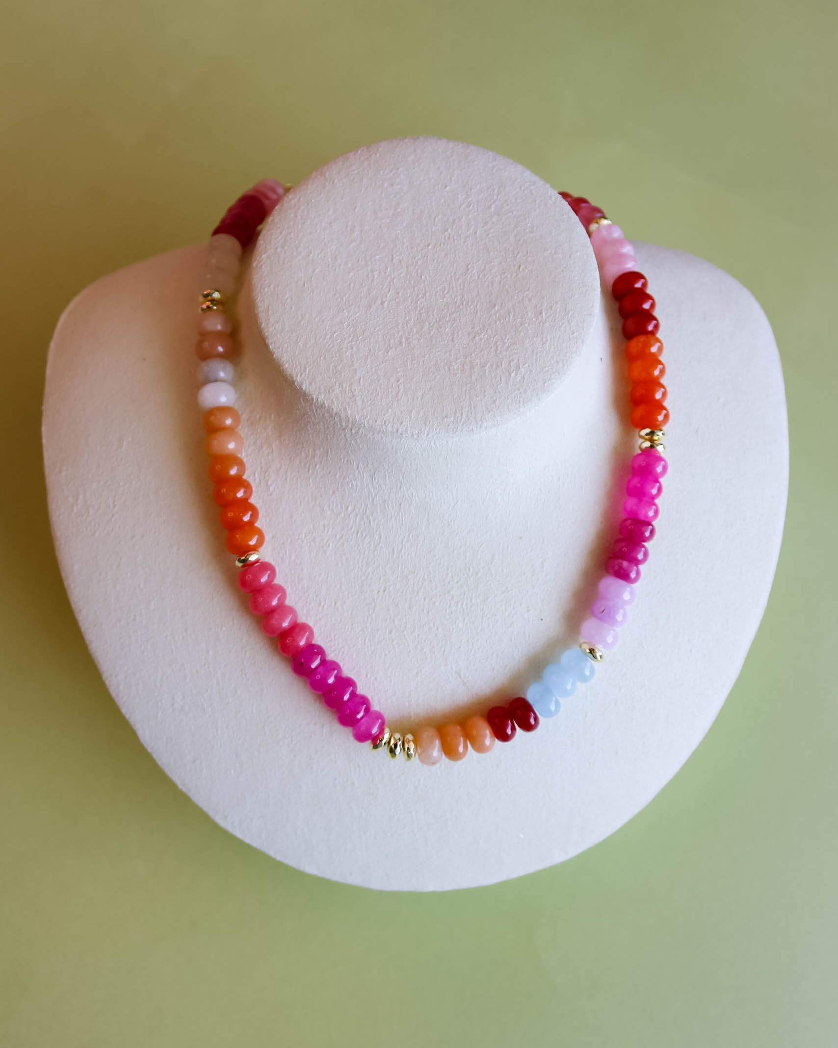 Rainbow Beaded Necklace - Olive You BoutiqueGemelli235816Kerry Necklace