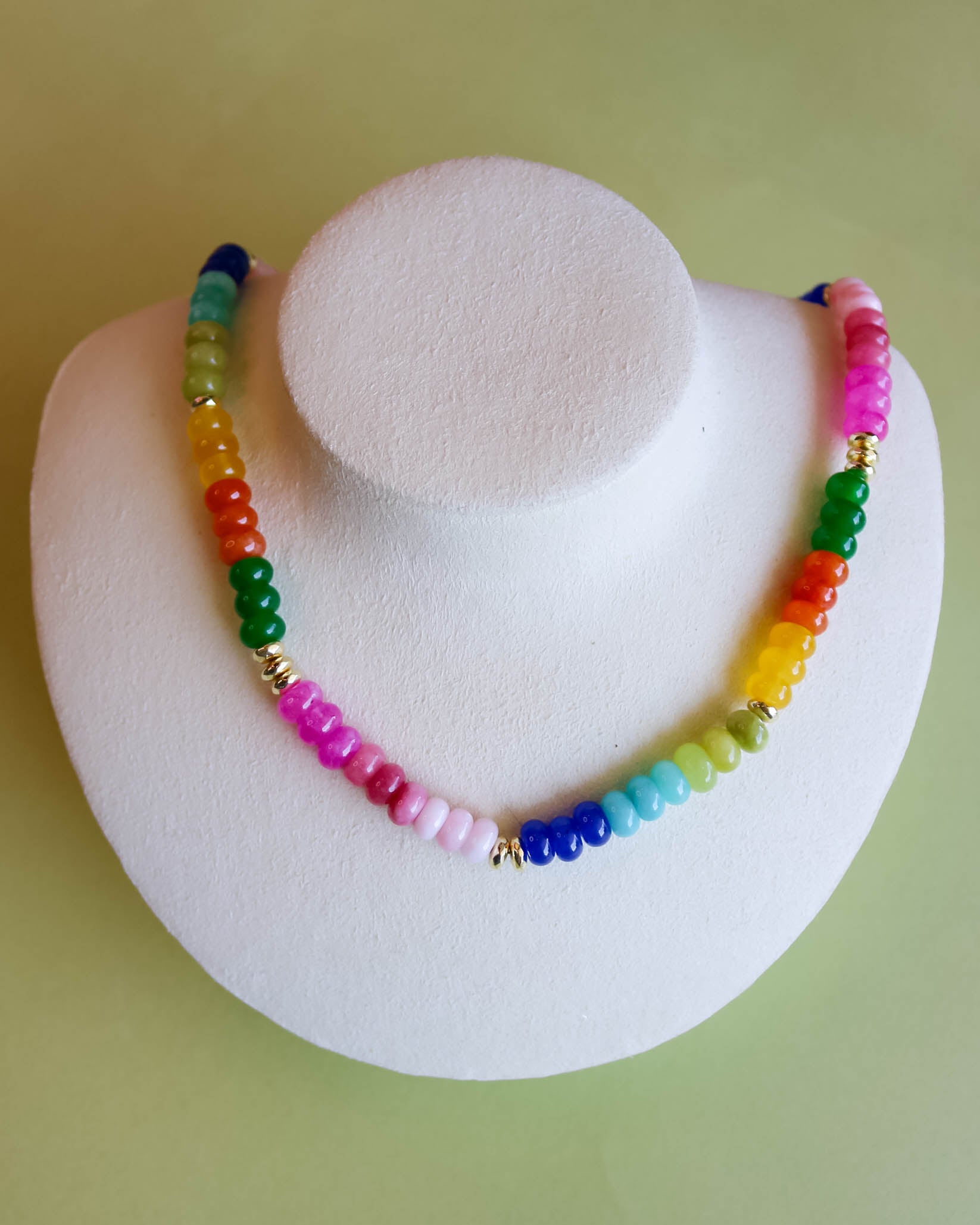 Rainbow Beaded Necklace - Olive You BoutiqueGemelli232173Kerry Necklace