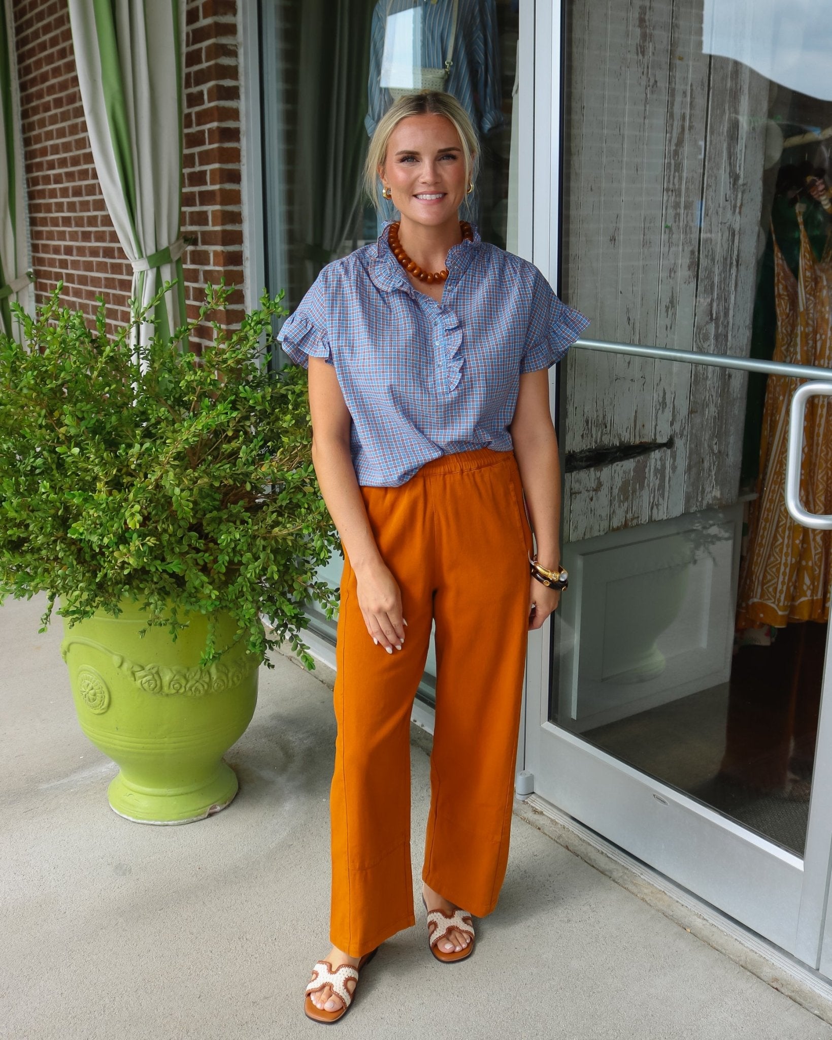 Barrel Leg Pant - Olive You BoutiqueIVY JANE231165221143