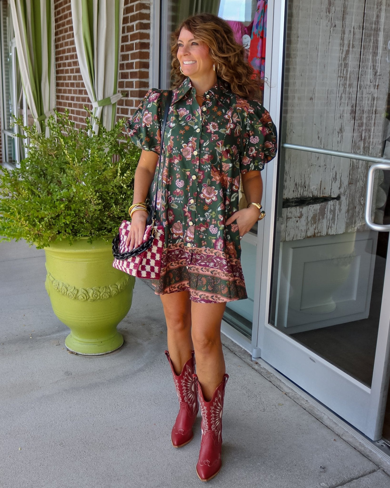 Perfect Fall Floral Dress - Olive You BoutiqueOLIVE YOU2365412605-241LDB
