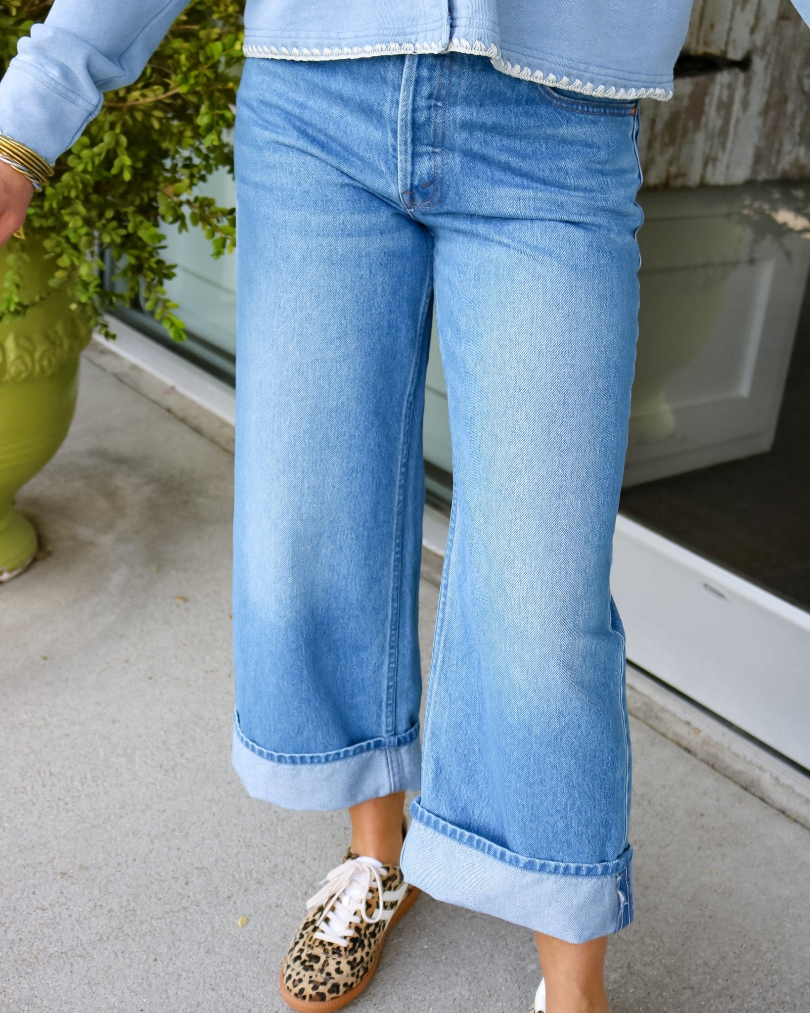 Smoothie Crop Cuff - Olive You BoutiqueMOTHER DENIM23109712568-1321
