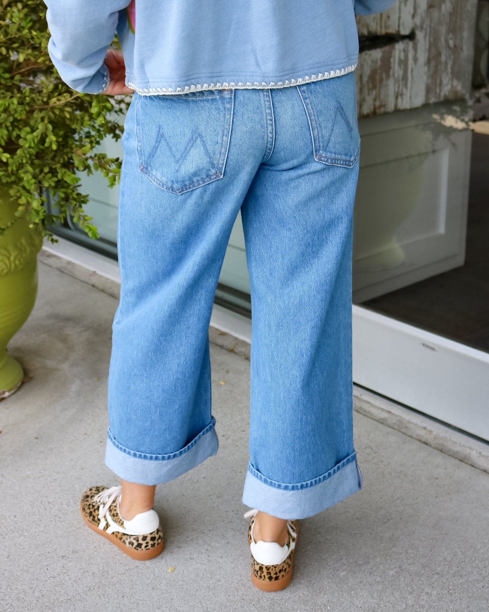 Smoothie Crop Cuff - Olive You BoutiqueMOTHER DENIM23109712568-1321