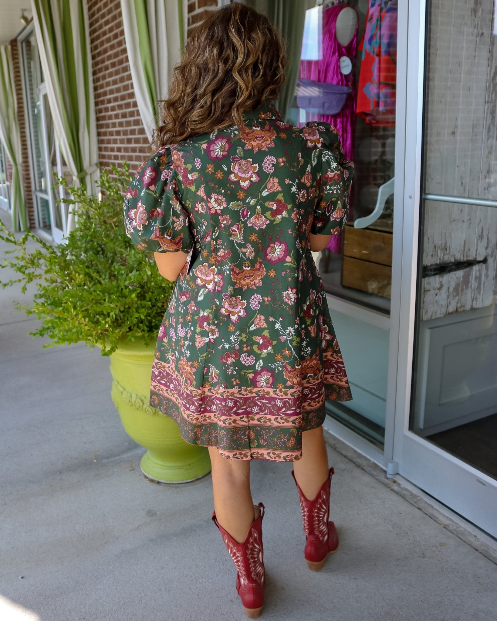 Perfect Fall Floral Dress - Olive You BoutiqueOLIVE YOU2365412605-241LDB