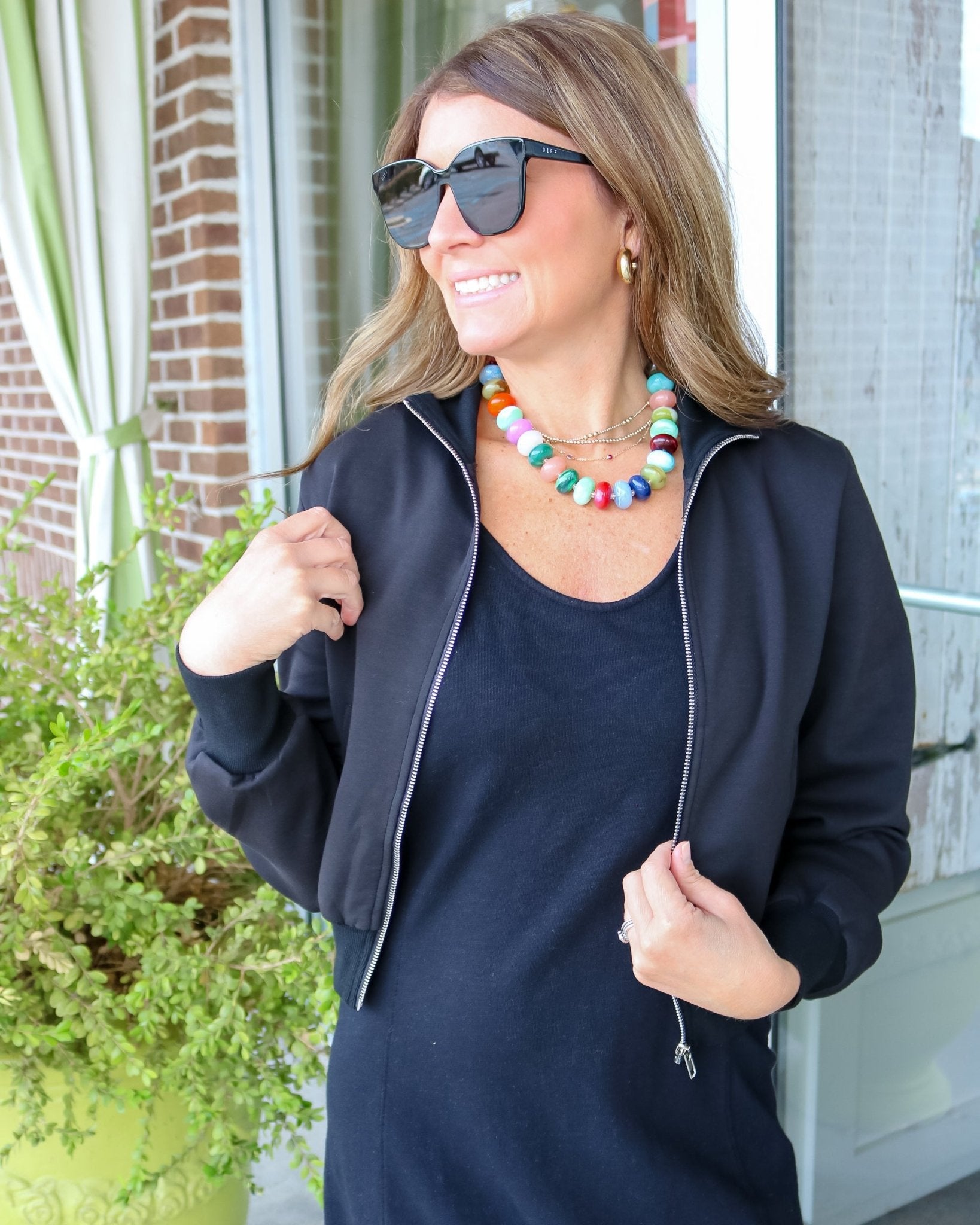 Travel Track Jacket - Olive You BoutiquePERFECT WHITE TEE232962T309-milana