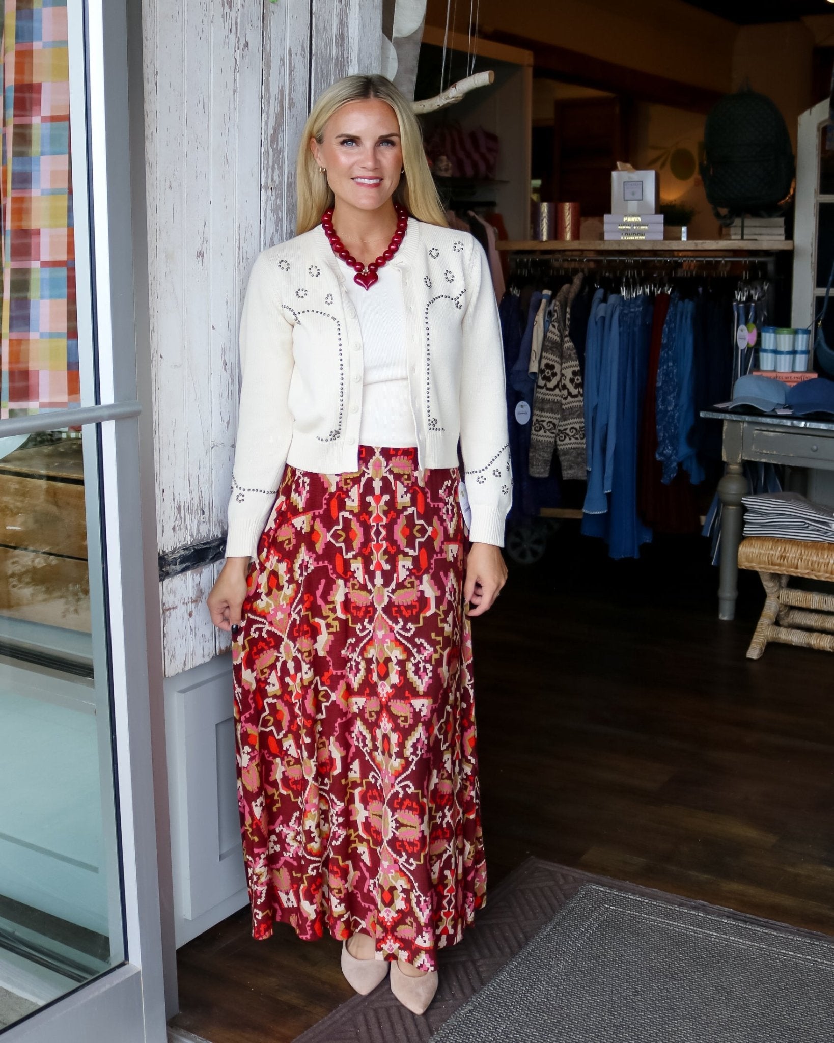 Lexi Midi Skirt - Olive You BoutiqueLOVE THE LABEL234440L2609-8074