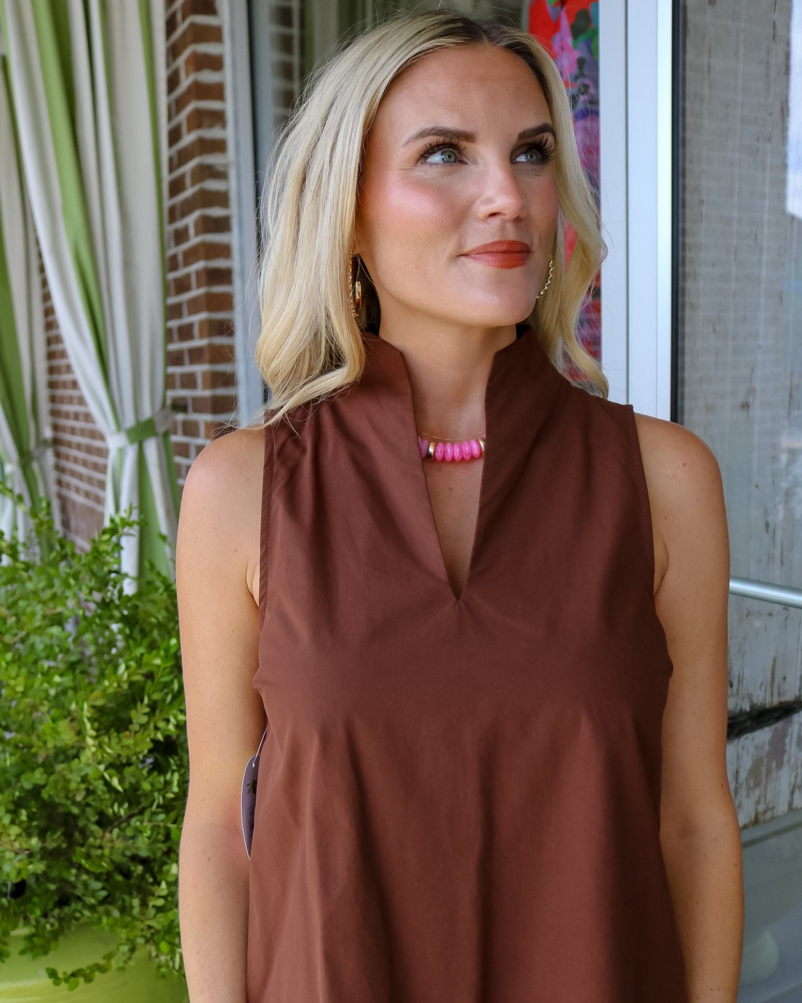 Espresso Shift Dress - Olive You BoutiqueOLIVE YOU236597D33217