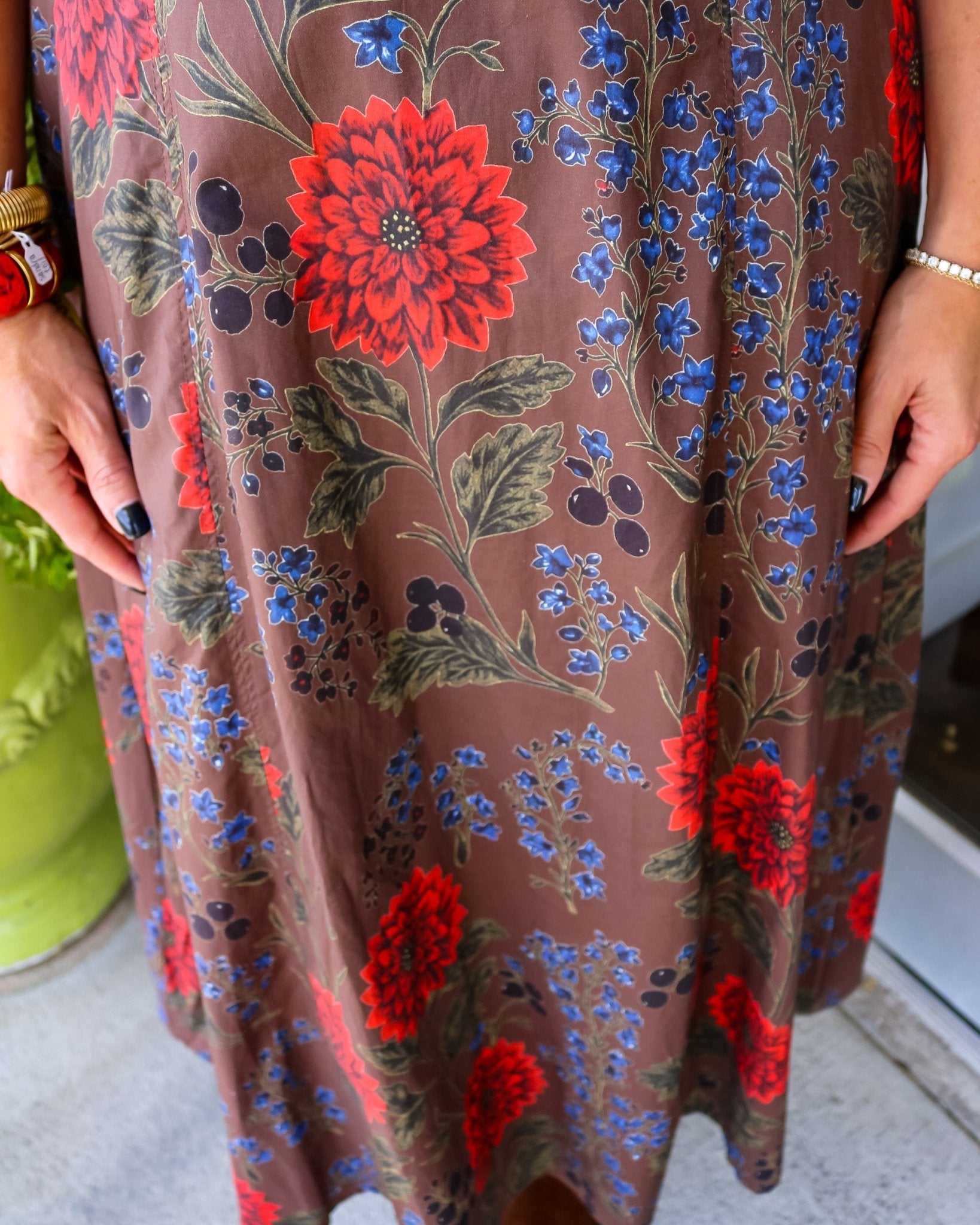 Autumn Rose Midi Dress - Olive You BoutiqueOLIVE YOU236627D33043