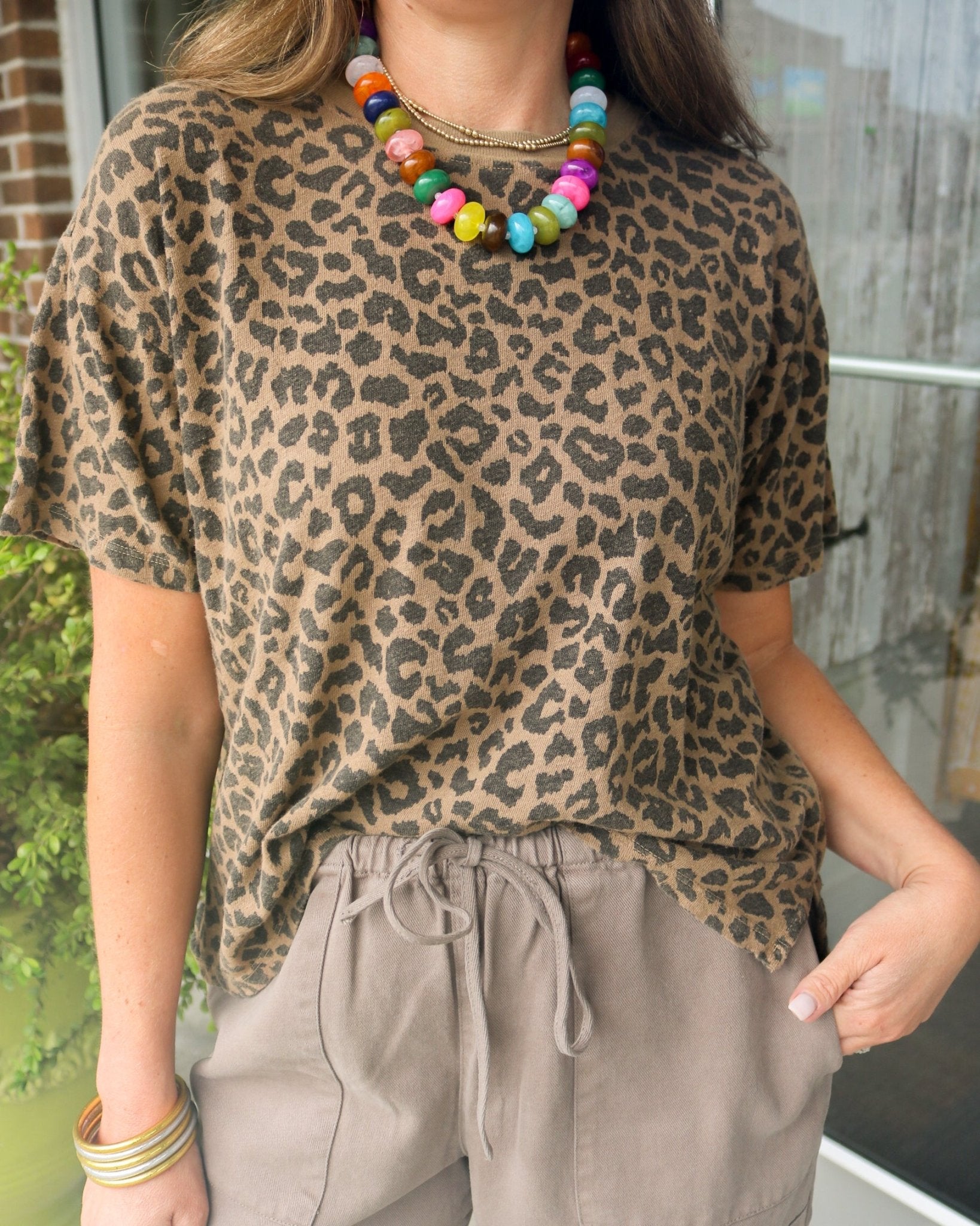 The SS Boxy Ringer - Olive You BoutiqueMOTHER DENIM23269582121-2068