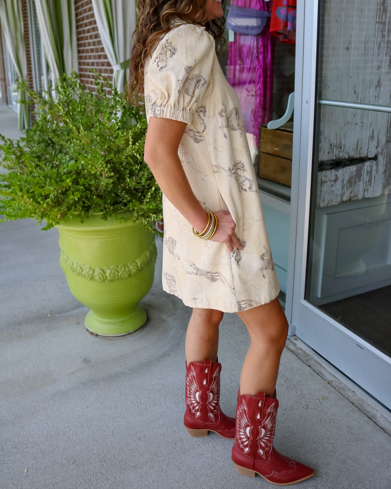 Equestrian Chann Dress - Olive You BoutiqueOLIVE YOU236600D33553