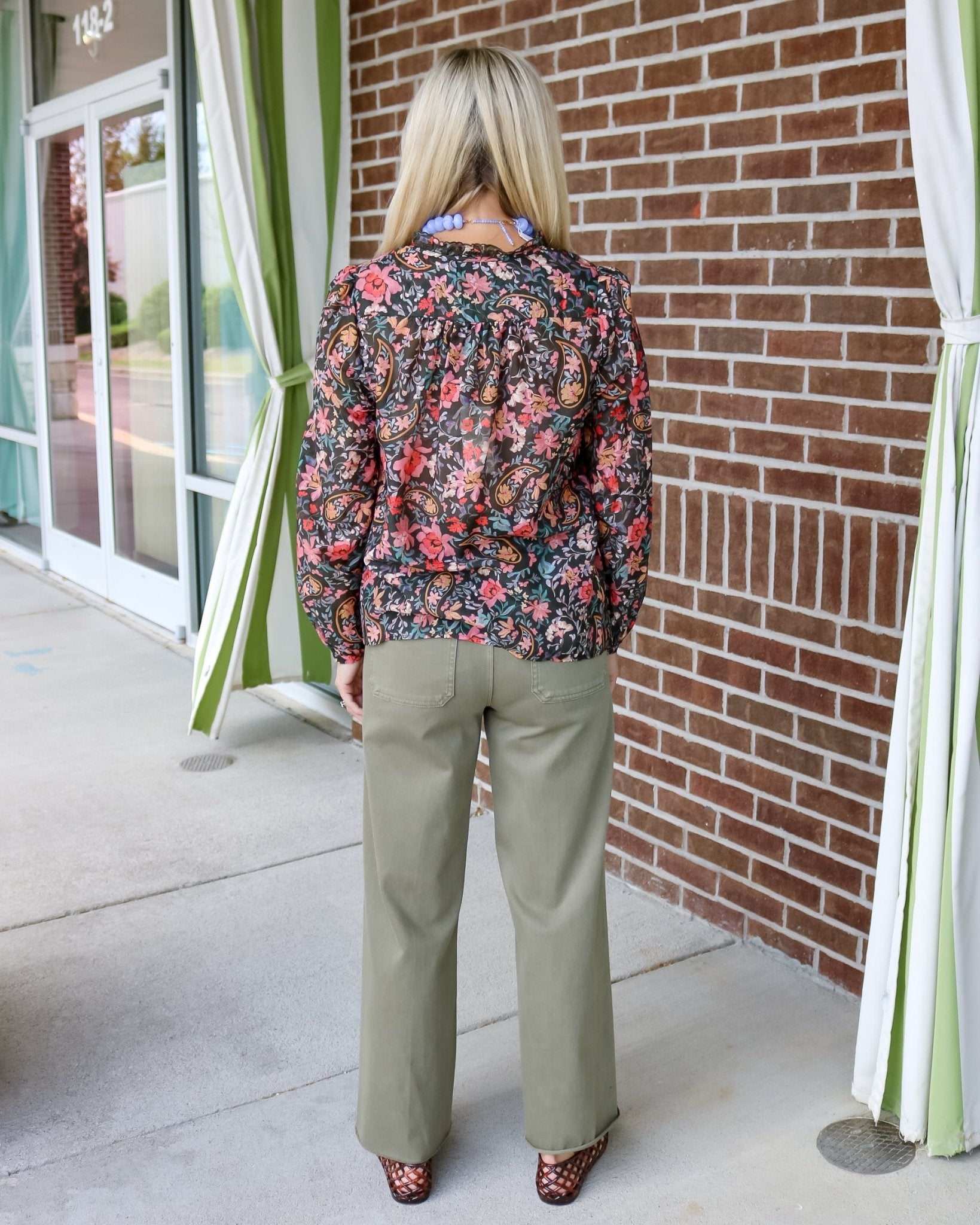 Hanneth Pintuck Blouse - Olive You BoutiqueJOHNNY WAS234242L13126-8