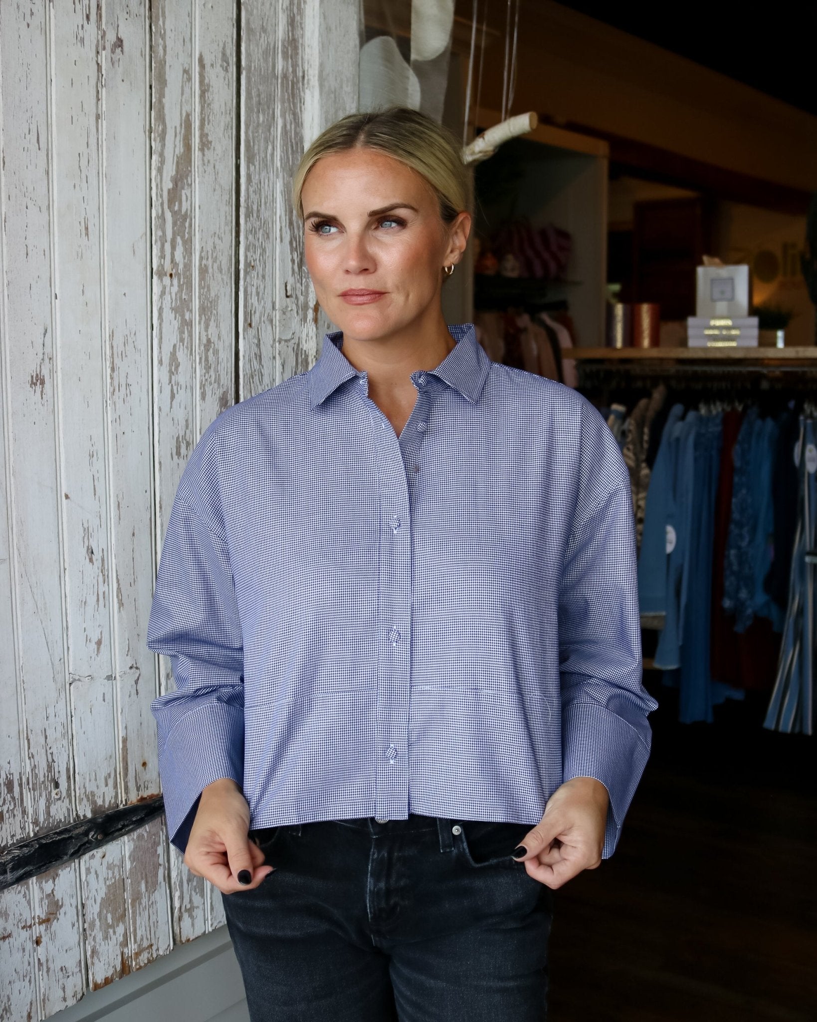 Damien Button Up Blouse - Olive You BoutiqueThomas & Lourdes23645232743SH-F26-1
