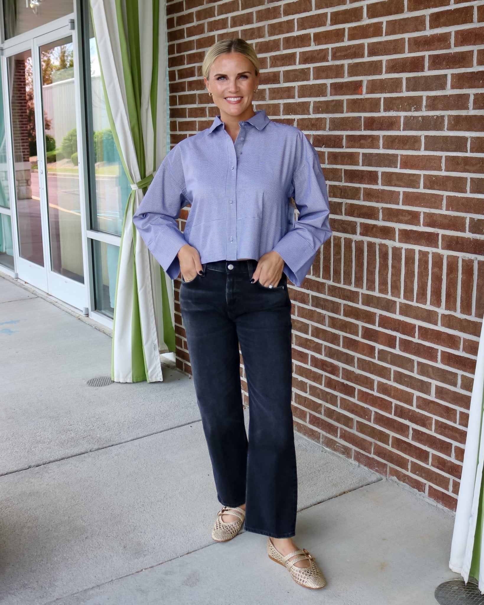Damien Button Up Blouse - Olive You BoutiqueThomas & Lourdes23645232743SH-F26-1
