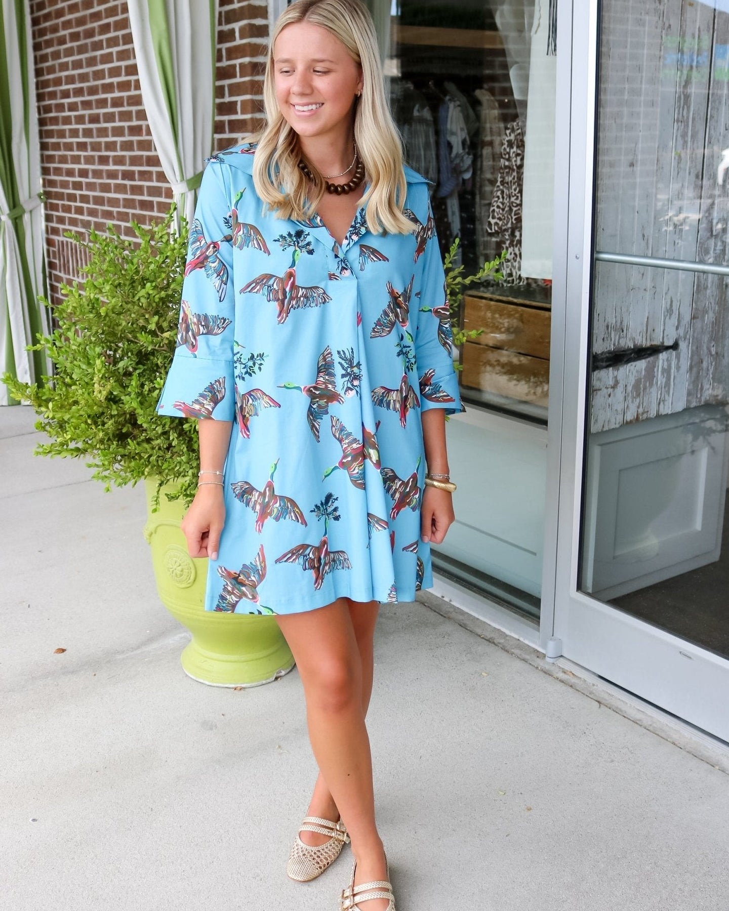 Berry Grove Ruthie Shirt Dress Short - Olive You BoutiqueHOUSE OF MBR2323399983720227113