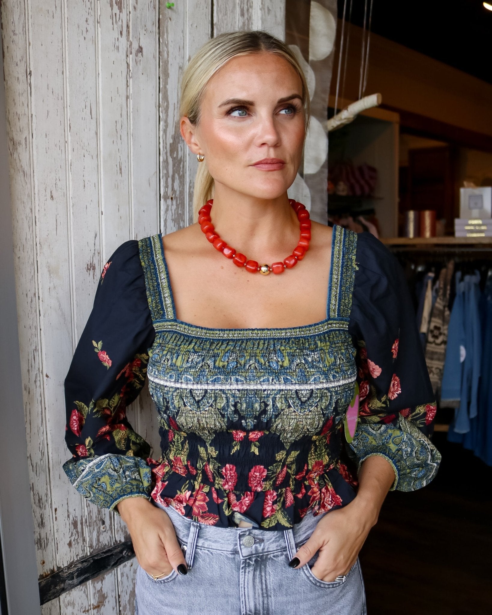 Ekaterina Top in Eglantine Print - Olive You BoutiqueCLEOBELLA233127CM26FA201461
