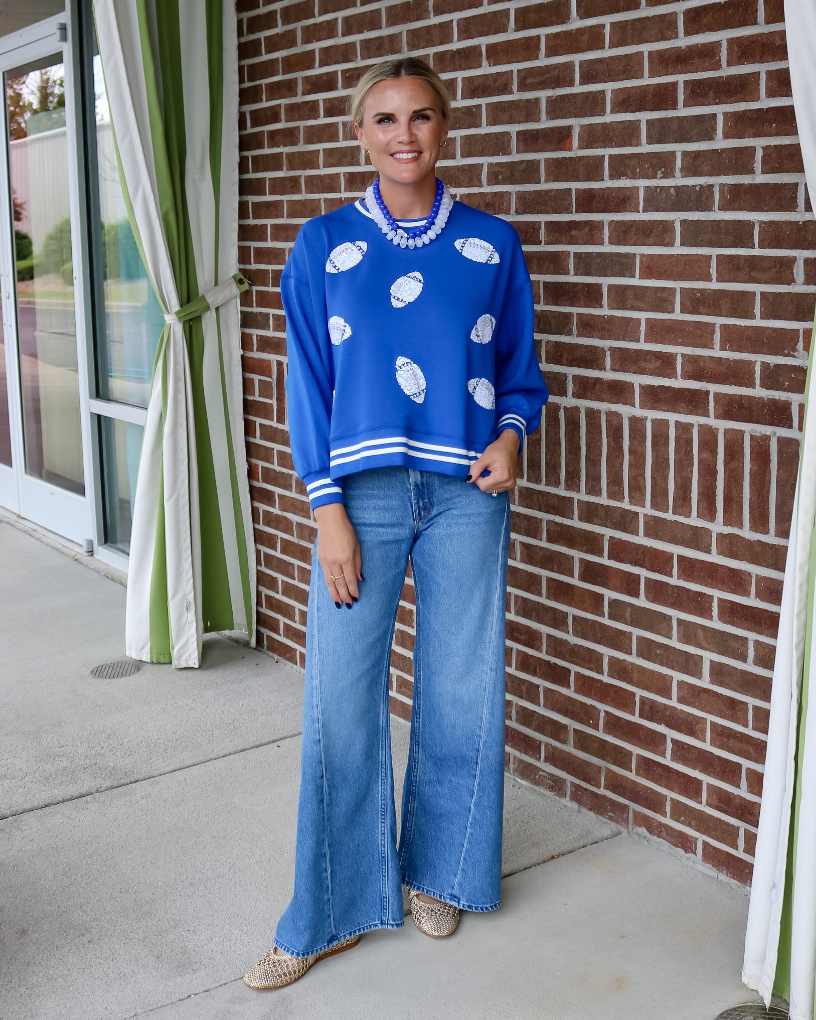 Football Gameday Sweatshirt - Olive You BoutiqueMary Square23645776677