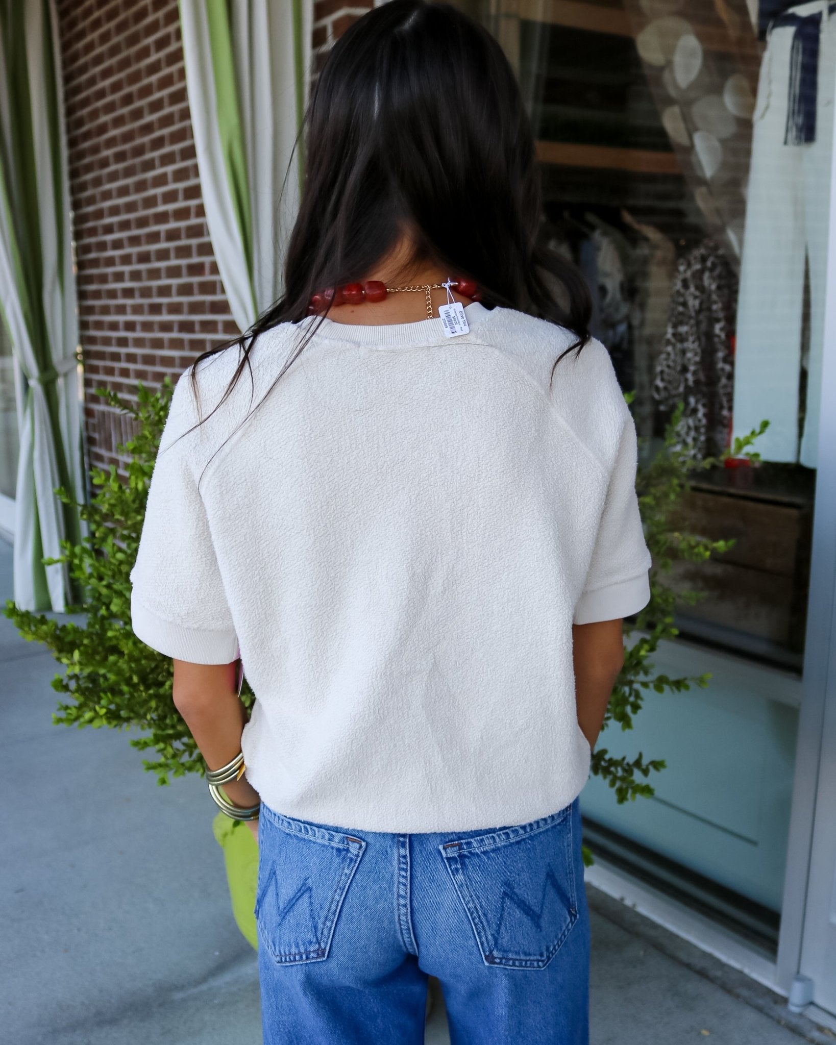 Core Fleece Short Sleeve - Olive You BoutiquePERFECT WHITE TEE232894T361-Kennedy-s