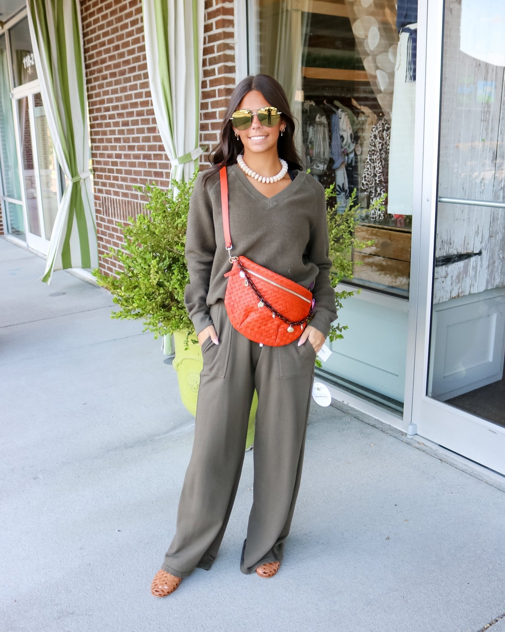 Pocket Pant with Drawcord - Olive You BoutiquePERFECT WHITE TEE232870B140-noa